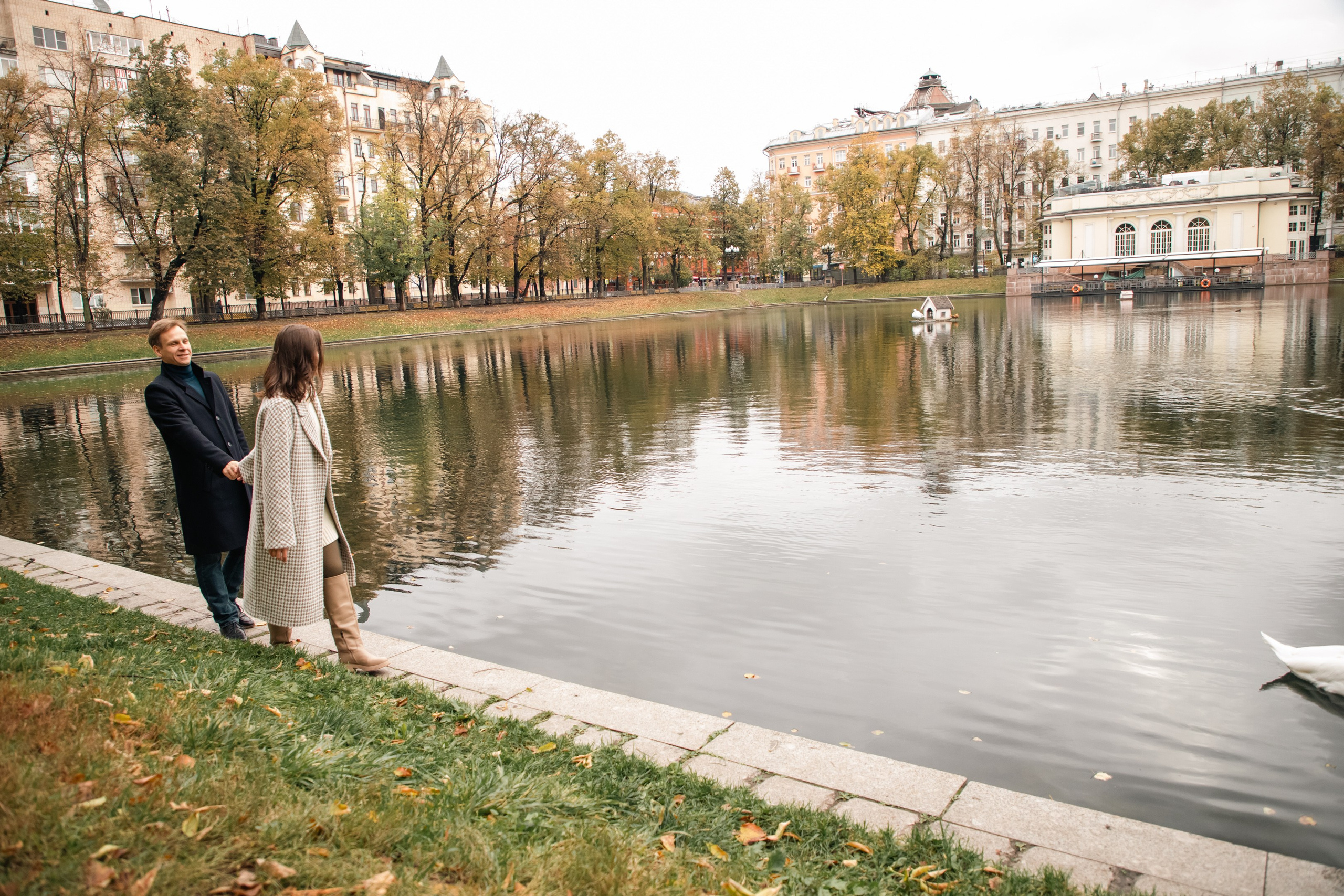 Осенняя прогулка на Патриарших