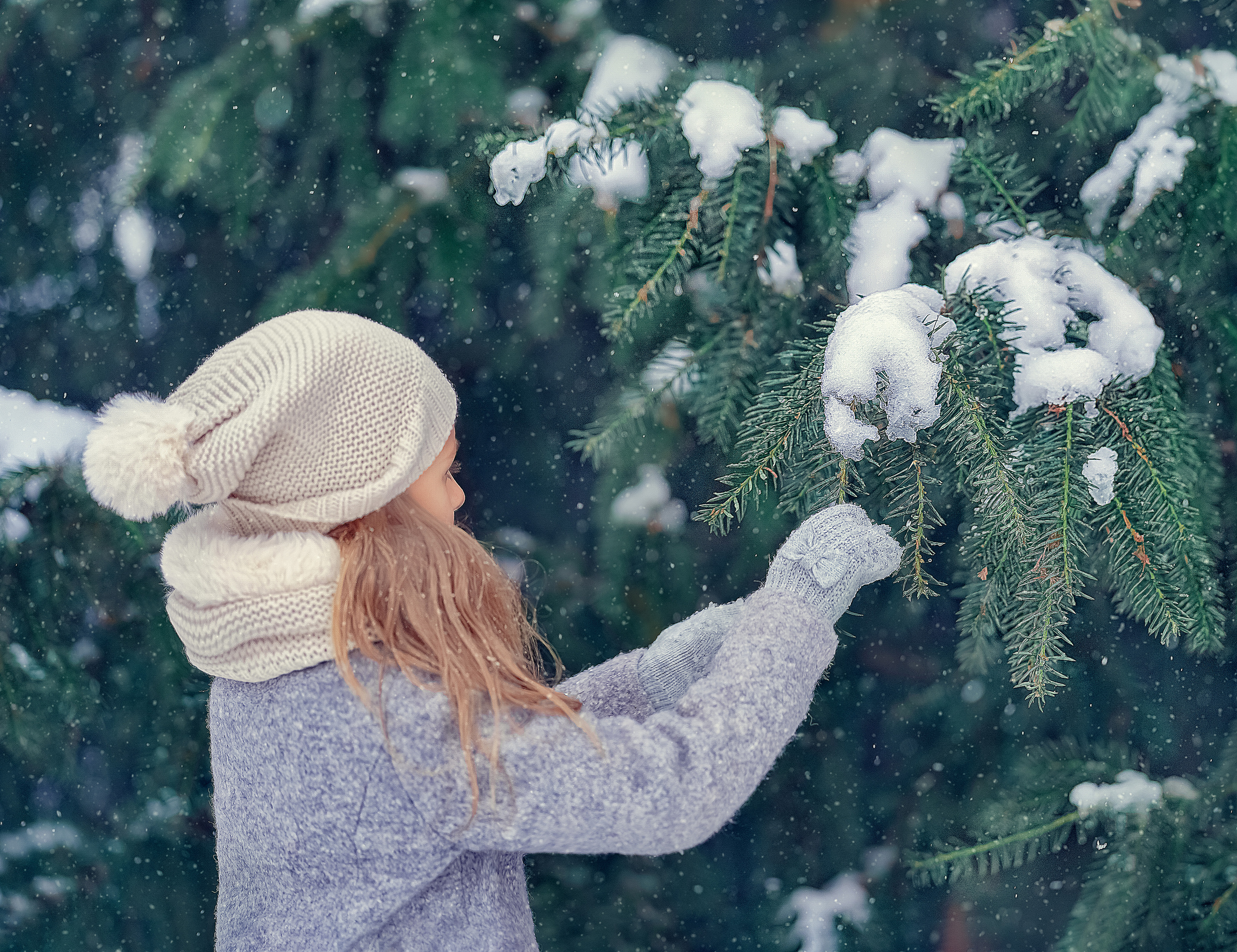 La prima neve. Maria Lebedeva fotografa di bambini e famiglie a Torino e provincia