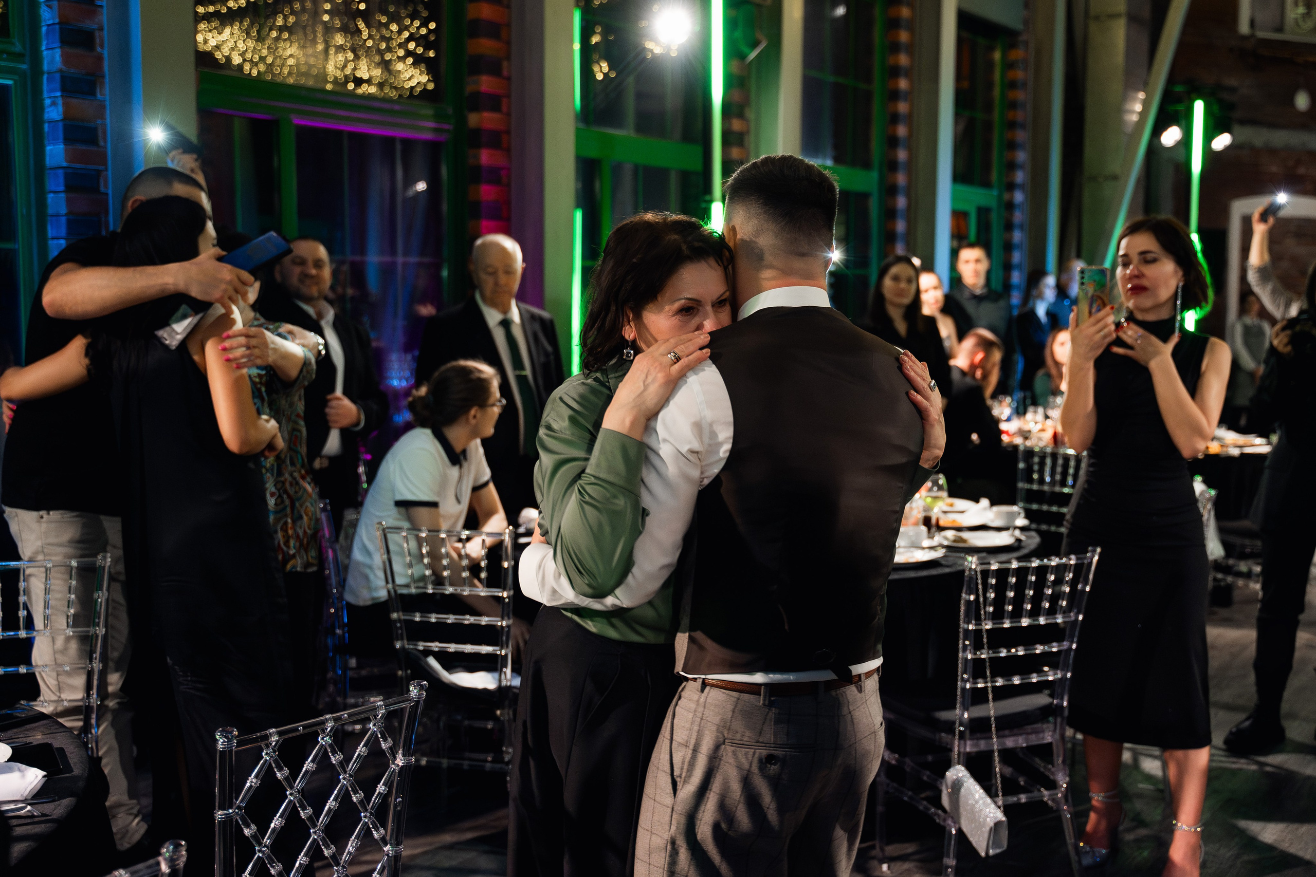 Свадебный банкет. Свадебный фотограф Москва и МО