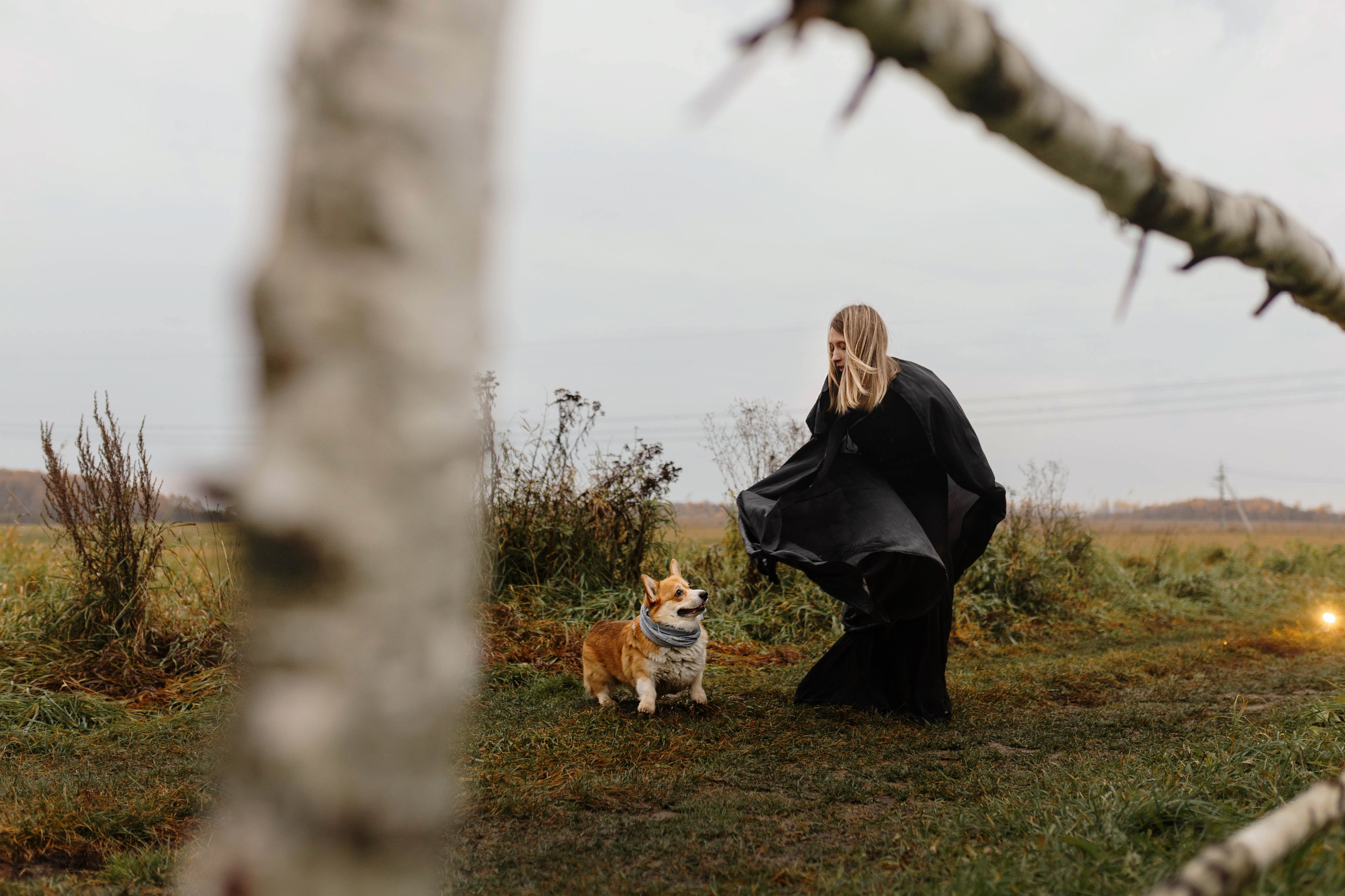 Dog camp / Аня и Бенджи. Фотограф Кузина Вера