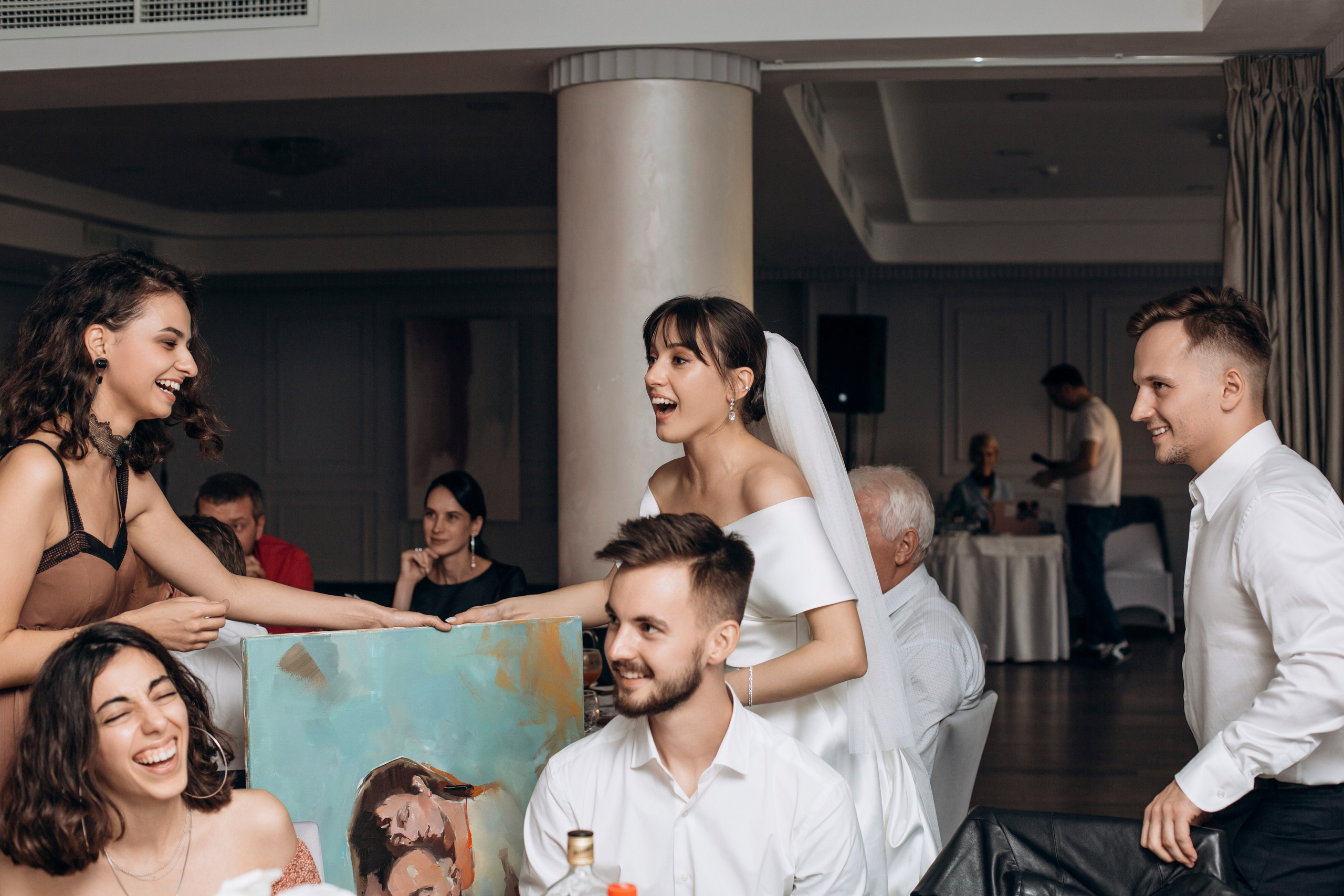 Свадьба на катере. Свадебный фотограф в Санкт-Петербурге Вика Стукачева