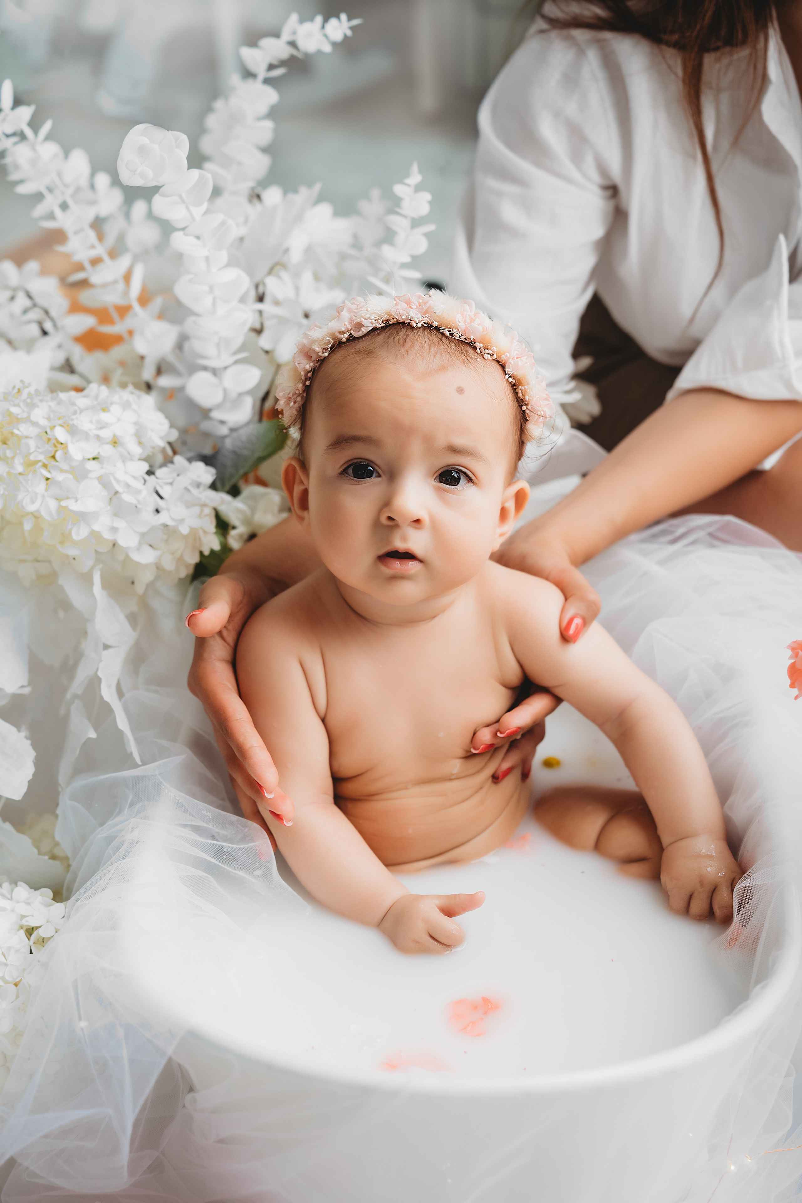Купание. Фотограф новорожденных во Владимире Анастасия Воробьева