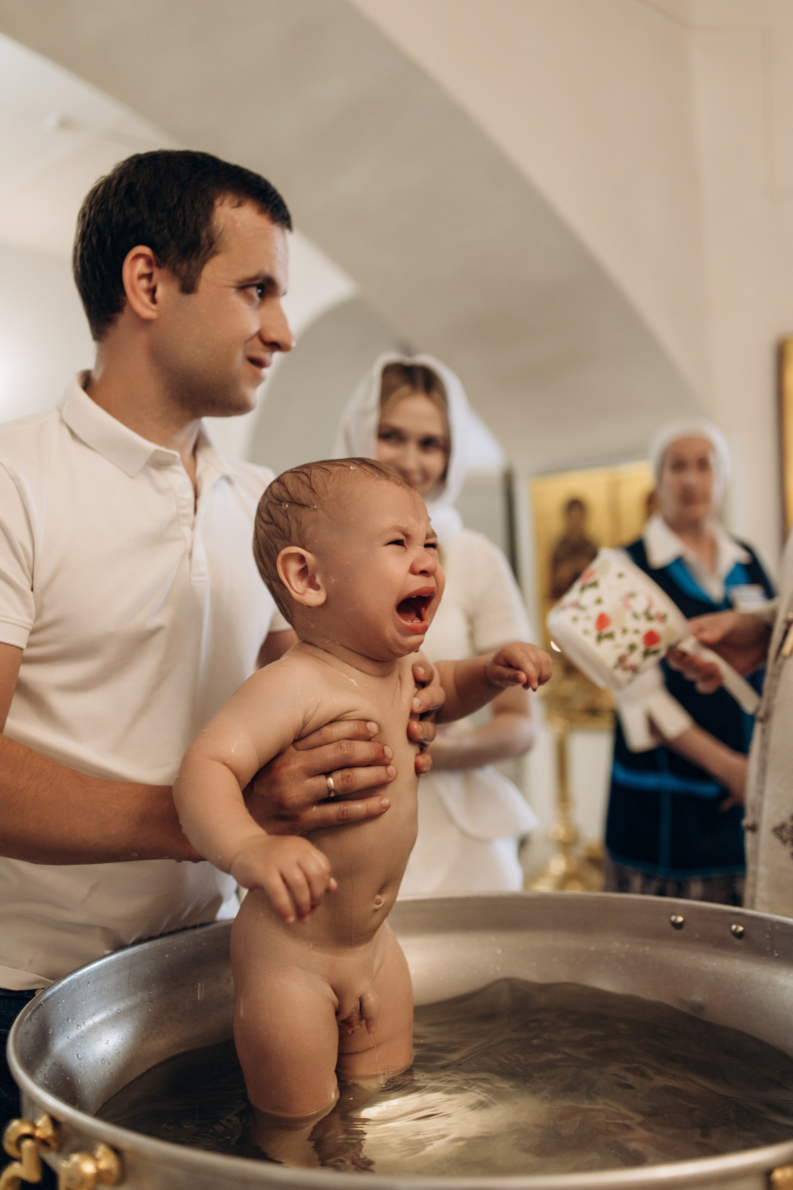 Крещение Радмира. Самый теплый фотограф в Краснодаре Рябоконь Ксения