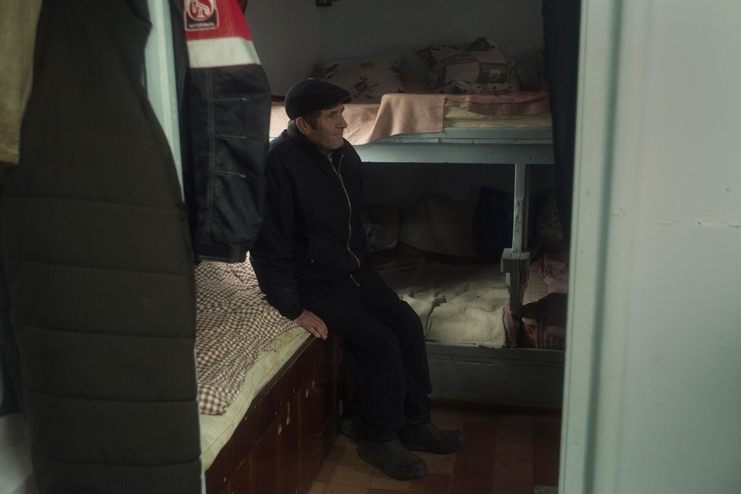 The fishing season lasts approximately three months twice a year. There’s almost no work in the villages of the Delta the rest of the time. Those who are younger go working to construction sites and oil and gas fields - even in distant Siberia. But the elders no longer have the strength to do the same