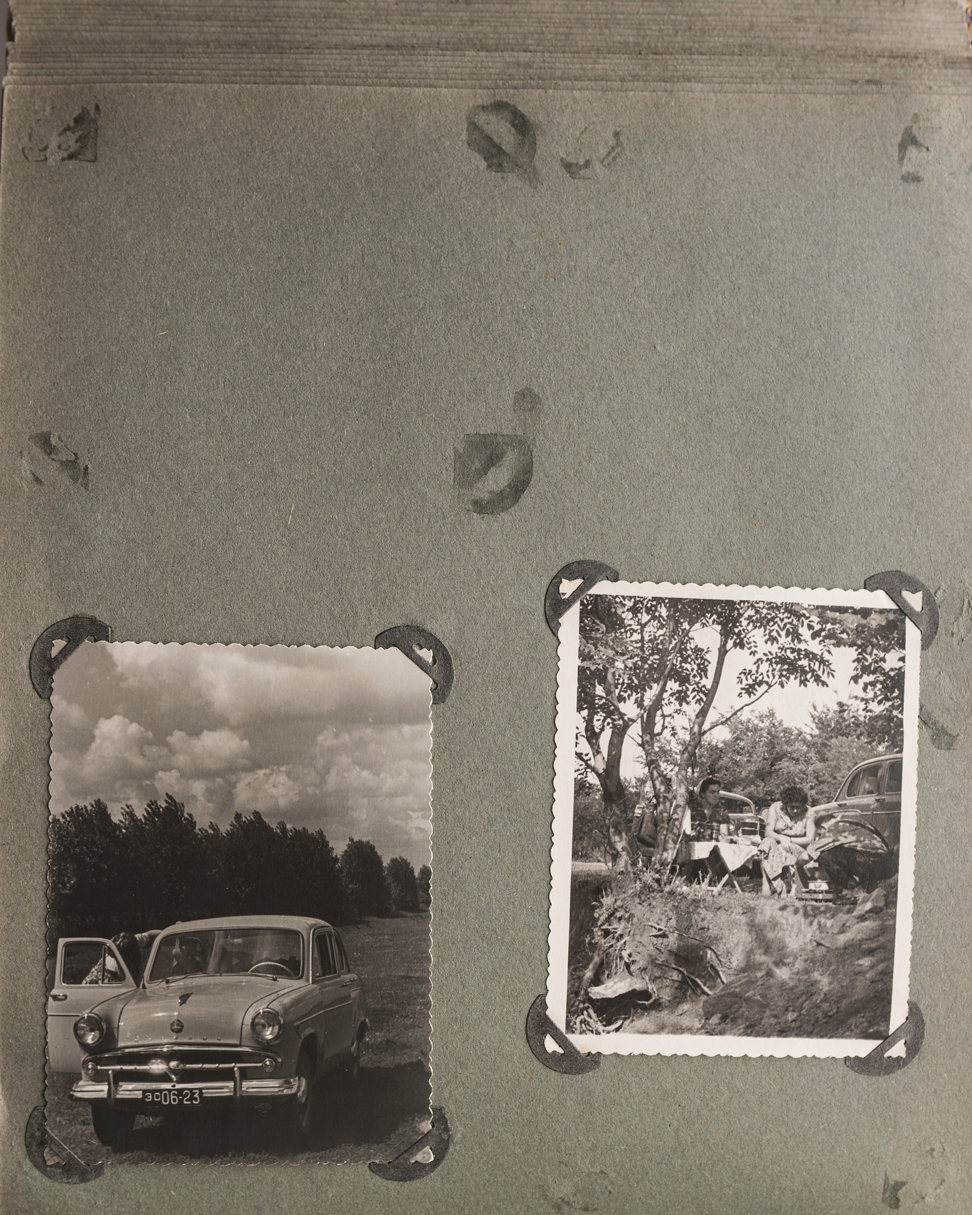 Альбом о путешествии по Крыму. Спидометр мотает километры, 1958 г. Plechinta Ekaterina — documentary photographer