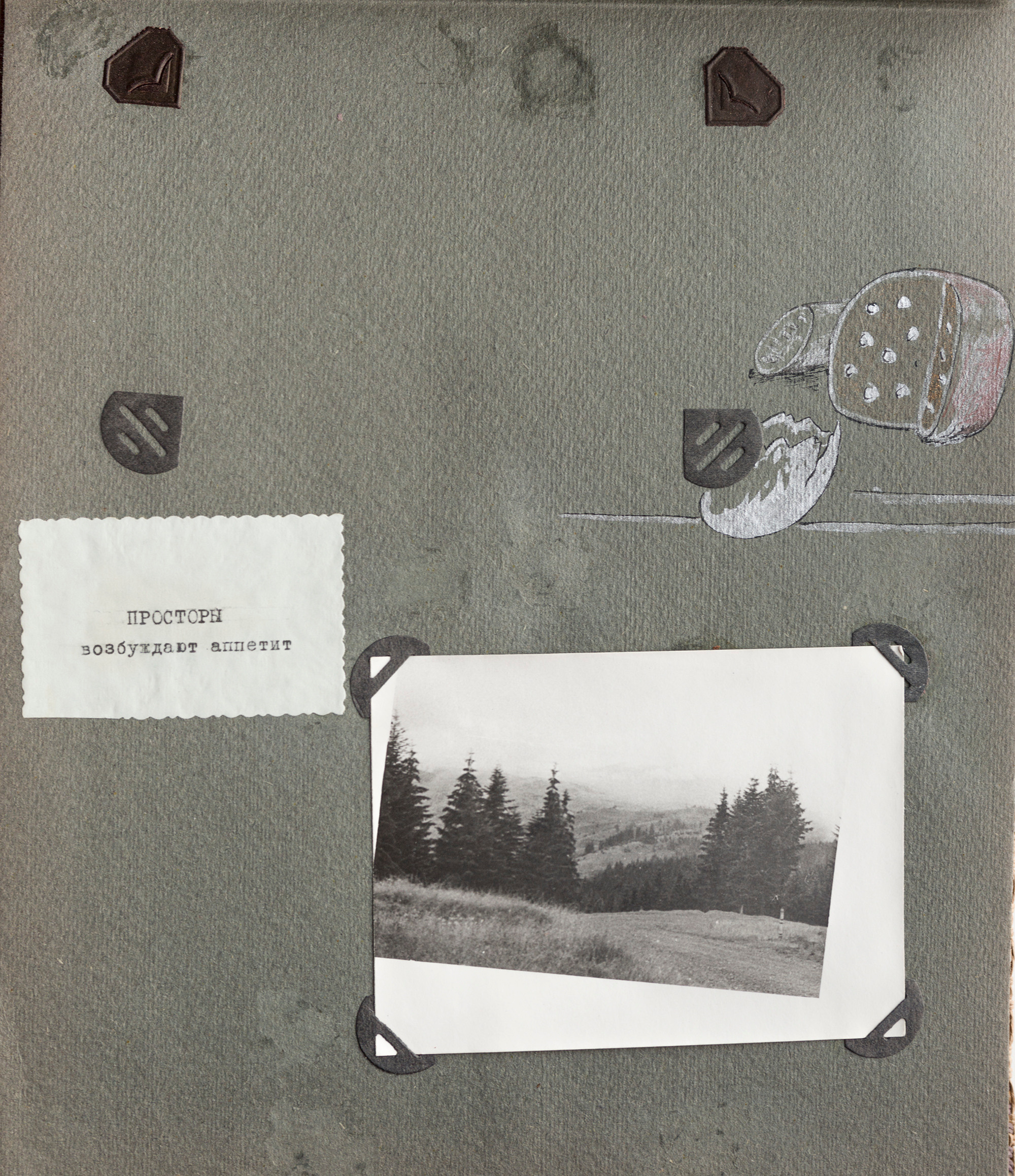 Альбом о путешествии по Крыму. Спидометр мотает километры, 1958 г. Plechinta Ekaterina — documentary photographer