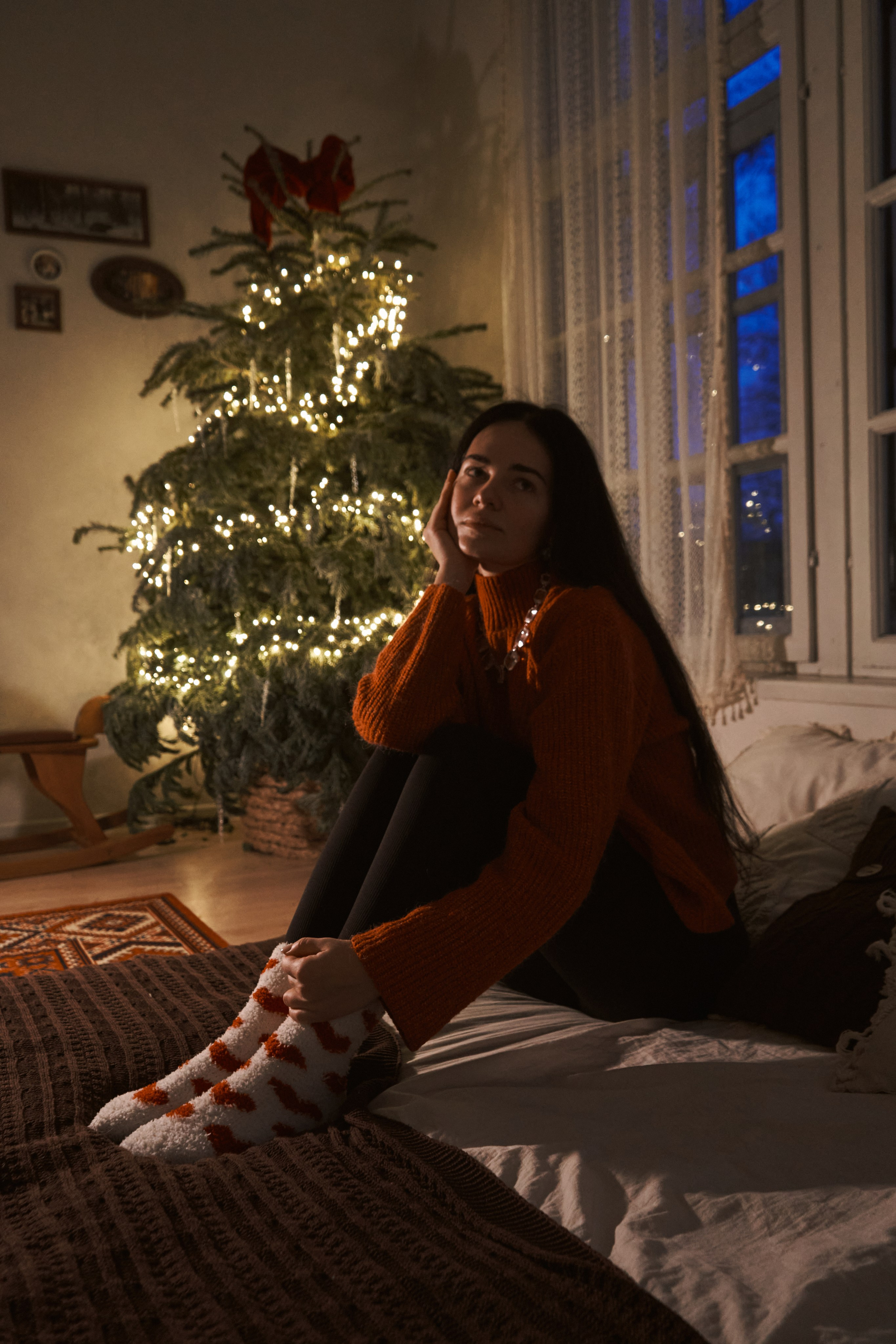 Новогодняя // 3 образа. Фотограф / Санкт-Петербург / Галина Никонова