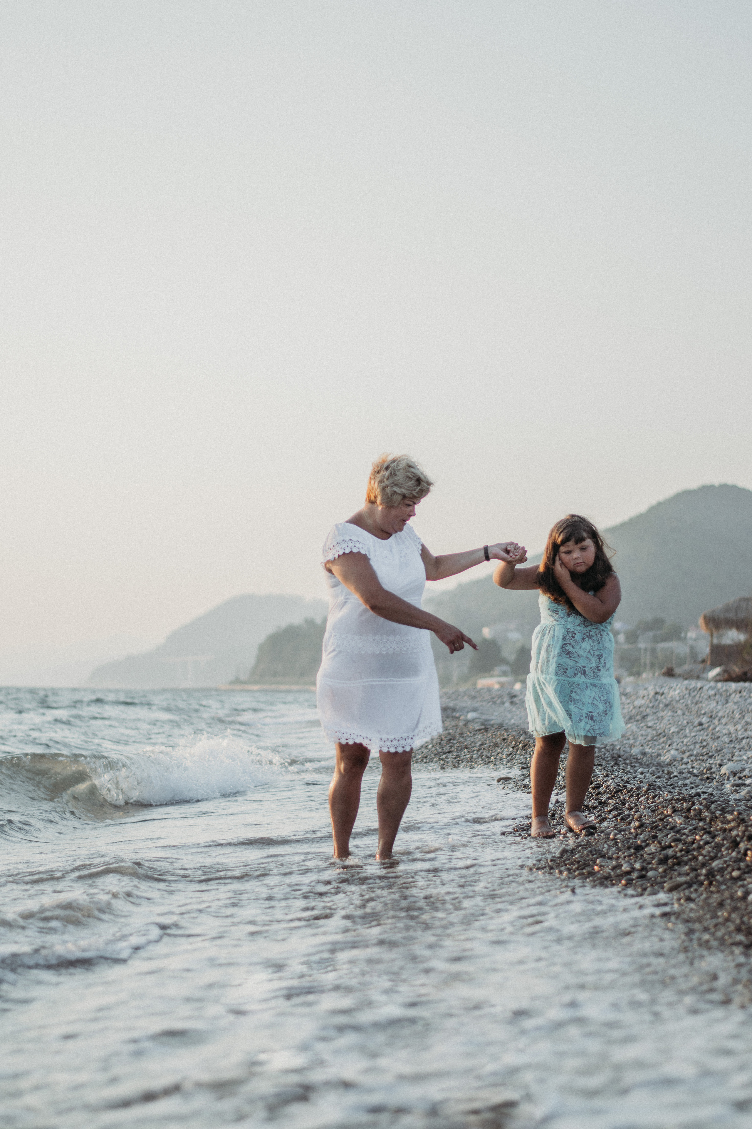 Семейная фотосессия на берегу моря. Фотограф в Сочи — Маргарита Поганова