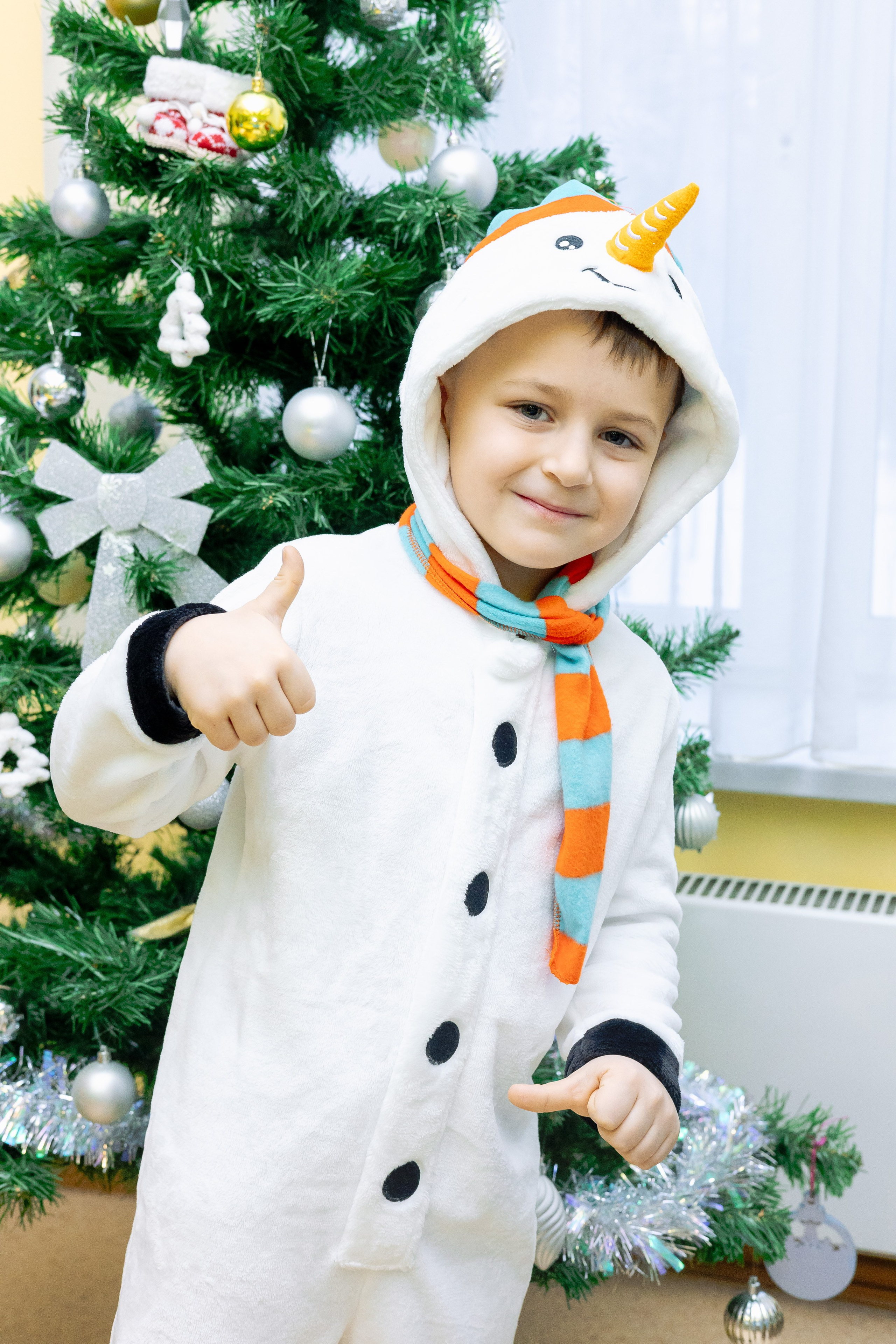 костюм снеговика 