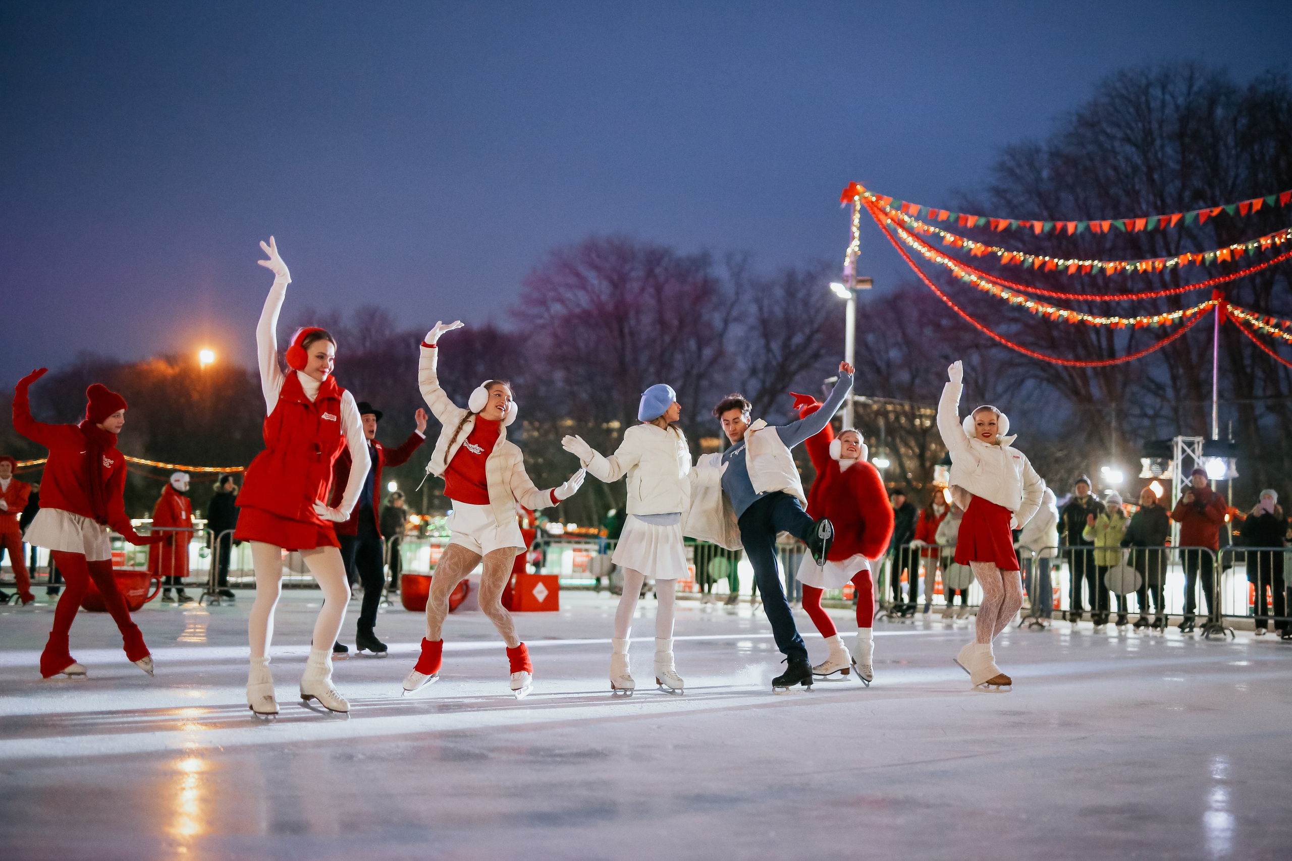 Ледовое шоу Парк Культуры проект Московское Чаепитие. Фотограф и видеограф Анна Домашенко