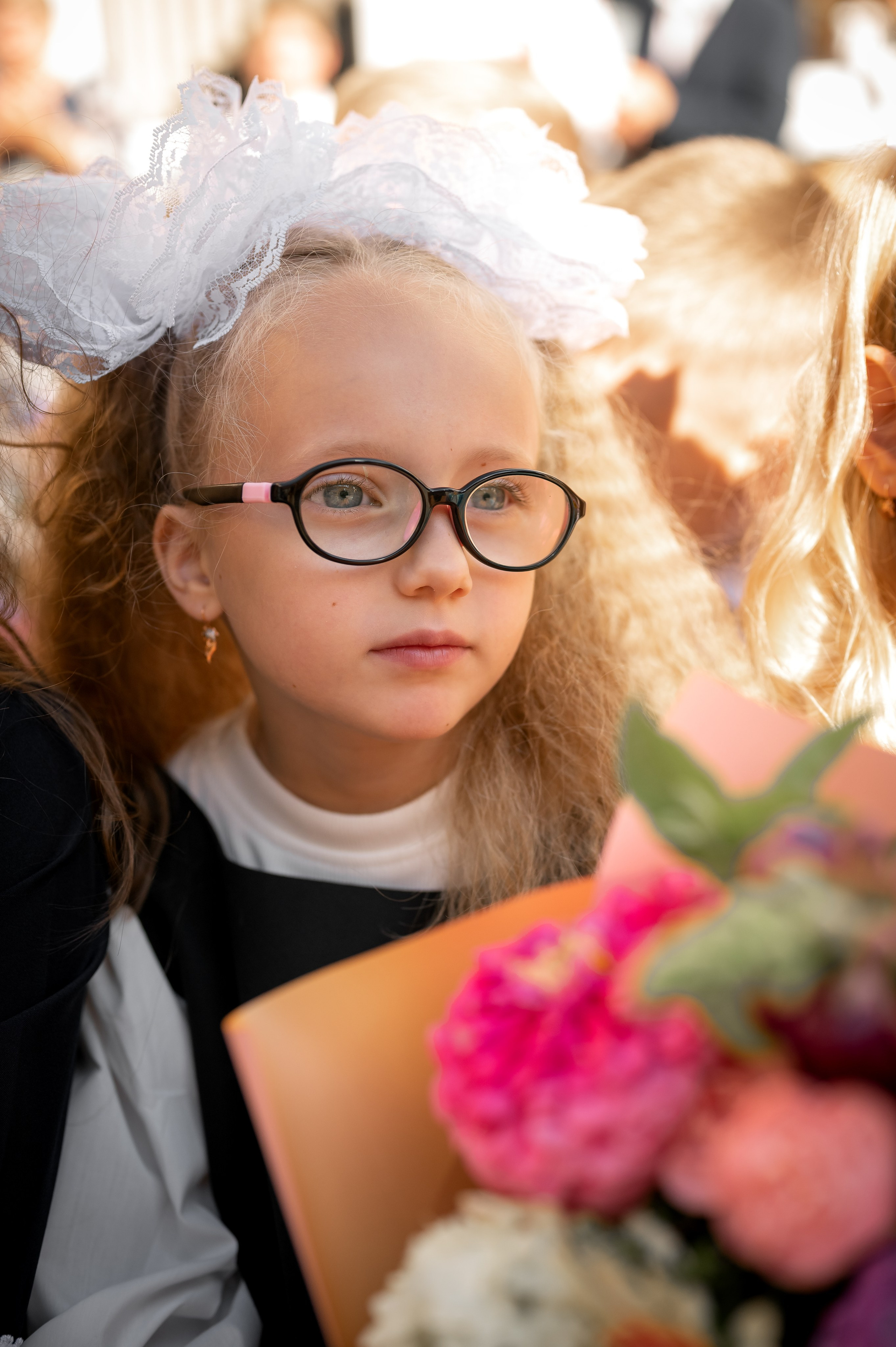 Репортаж с 1 сентября. Фотограф новорождённых, семейный, школьный в городе Калуге Евгения