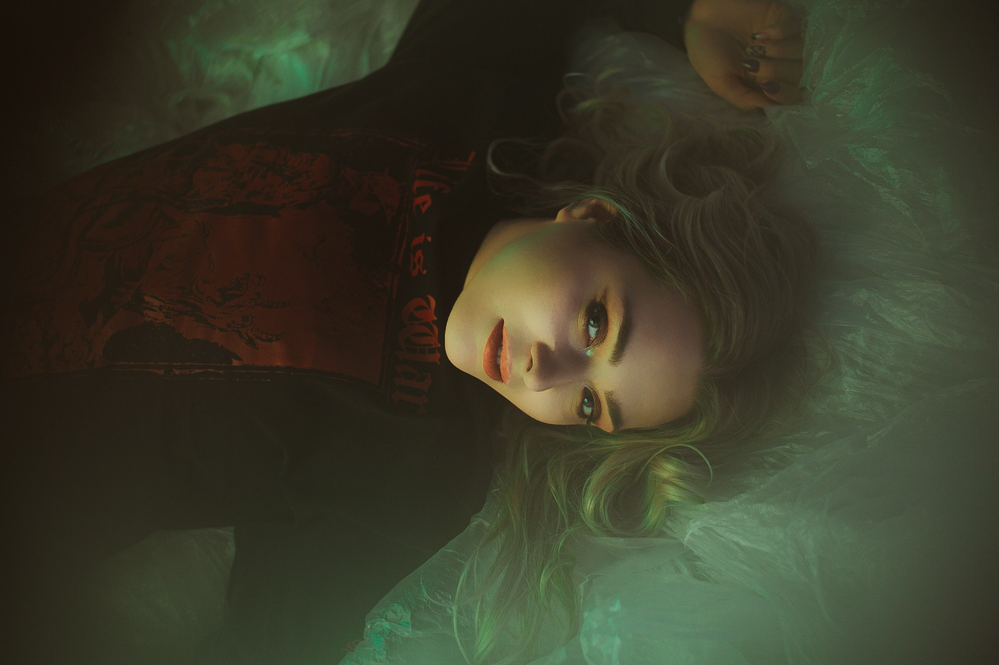 Vika Neon. Постановочная съемка в Москве