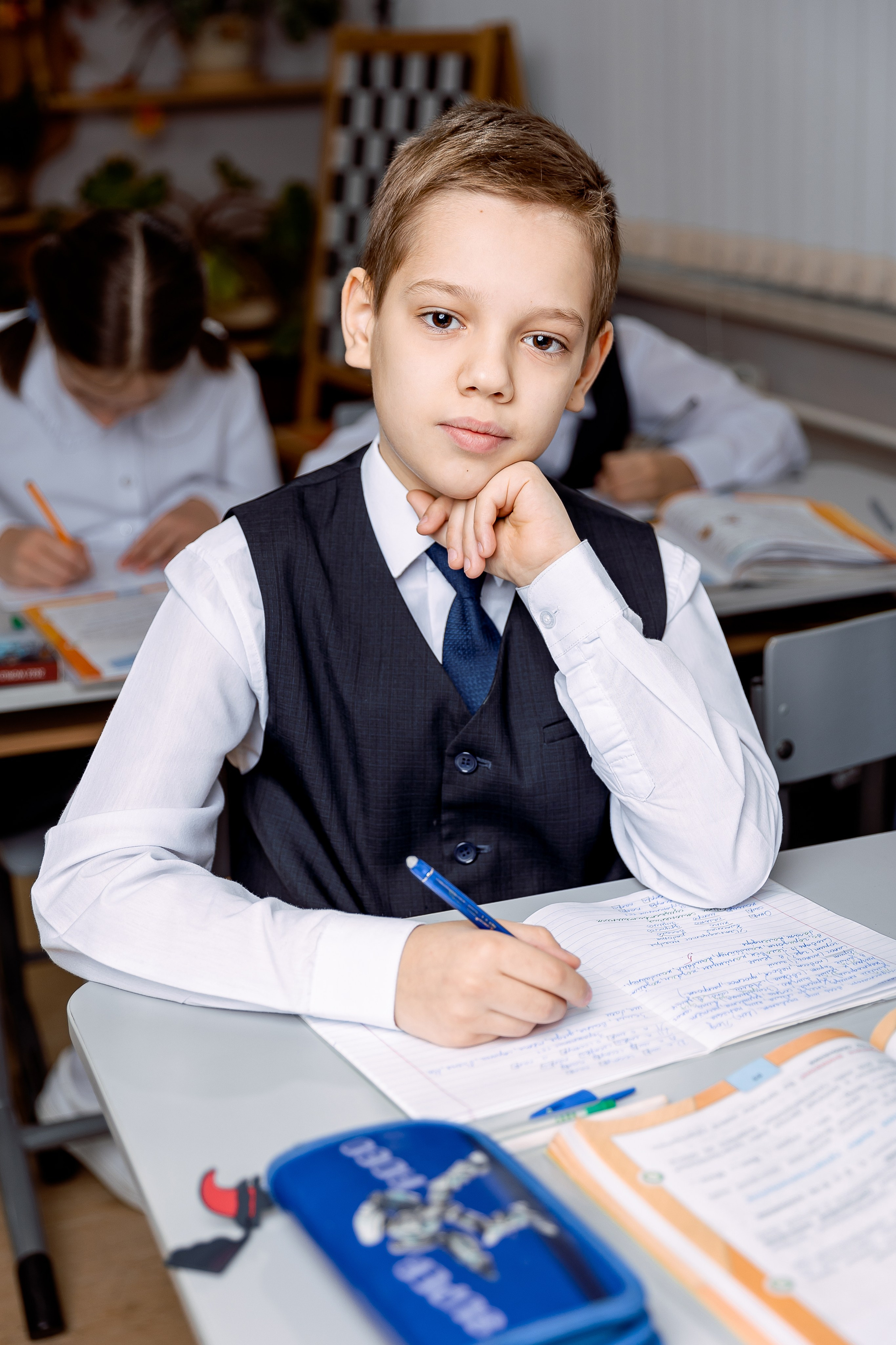 Репортаж на уроках. Семейный и детский фотограф Комина Елена, Власиха, Одинцово