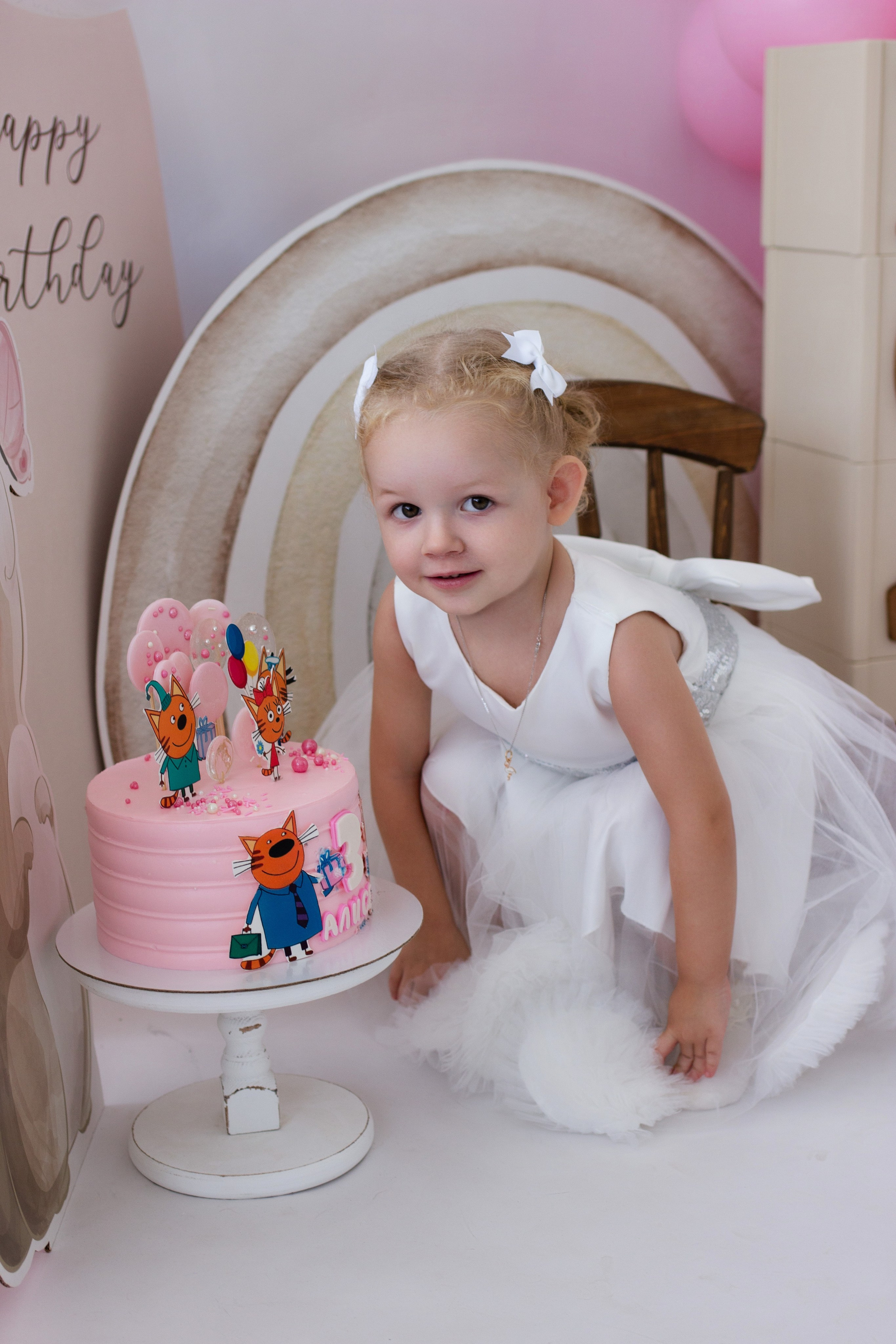 Алиса 3 годика. Newborn-barykina.ru