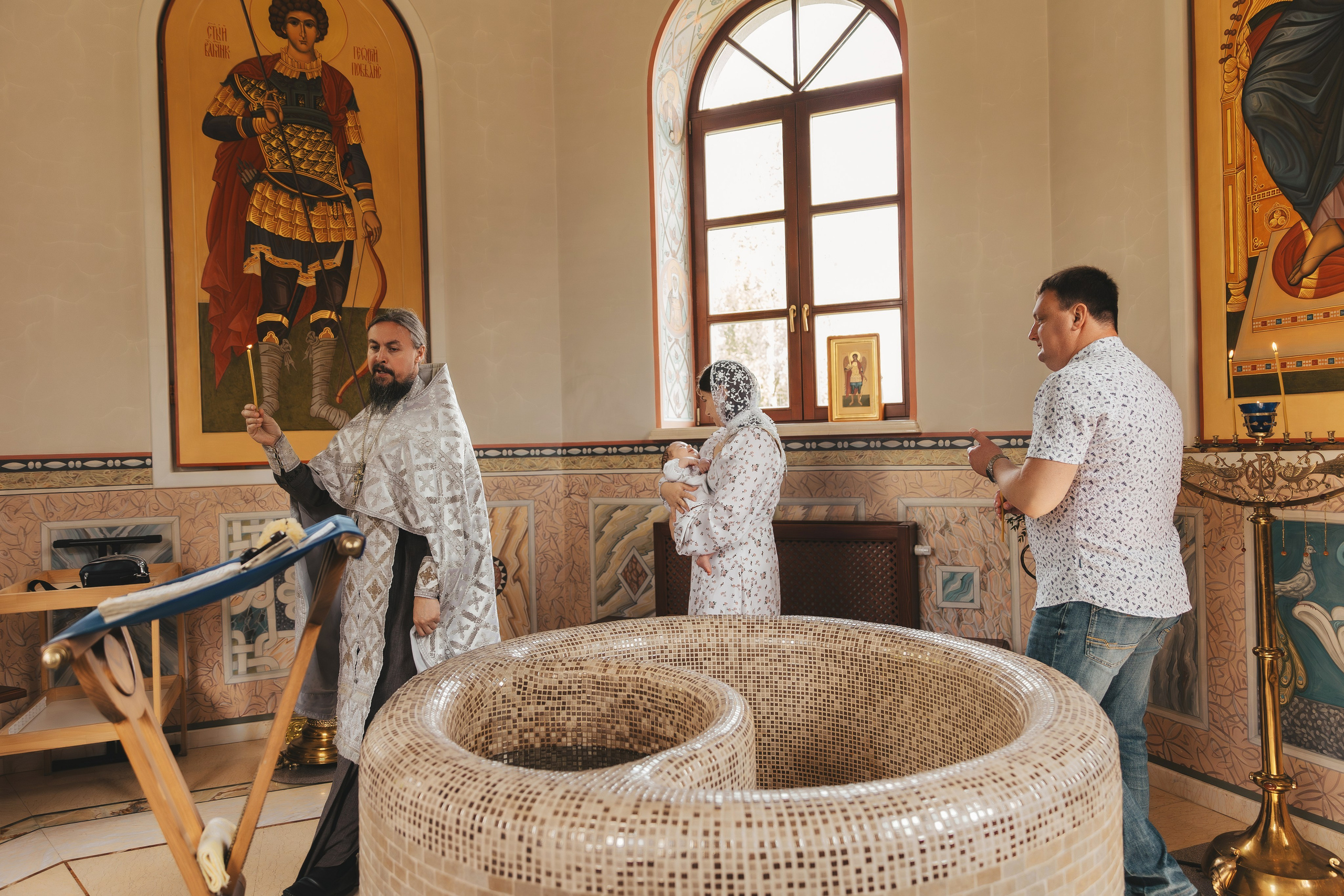 Фотограф на крещение в Москве. Семейный и женский фотограф в Москве Надежда Воробьева