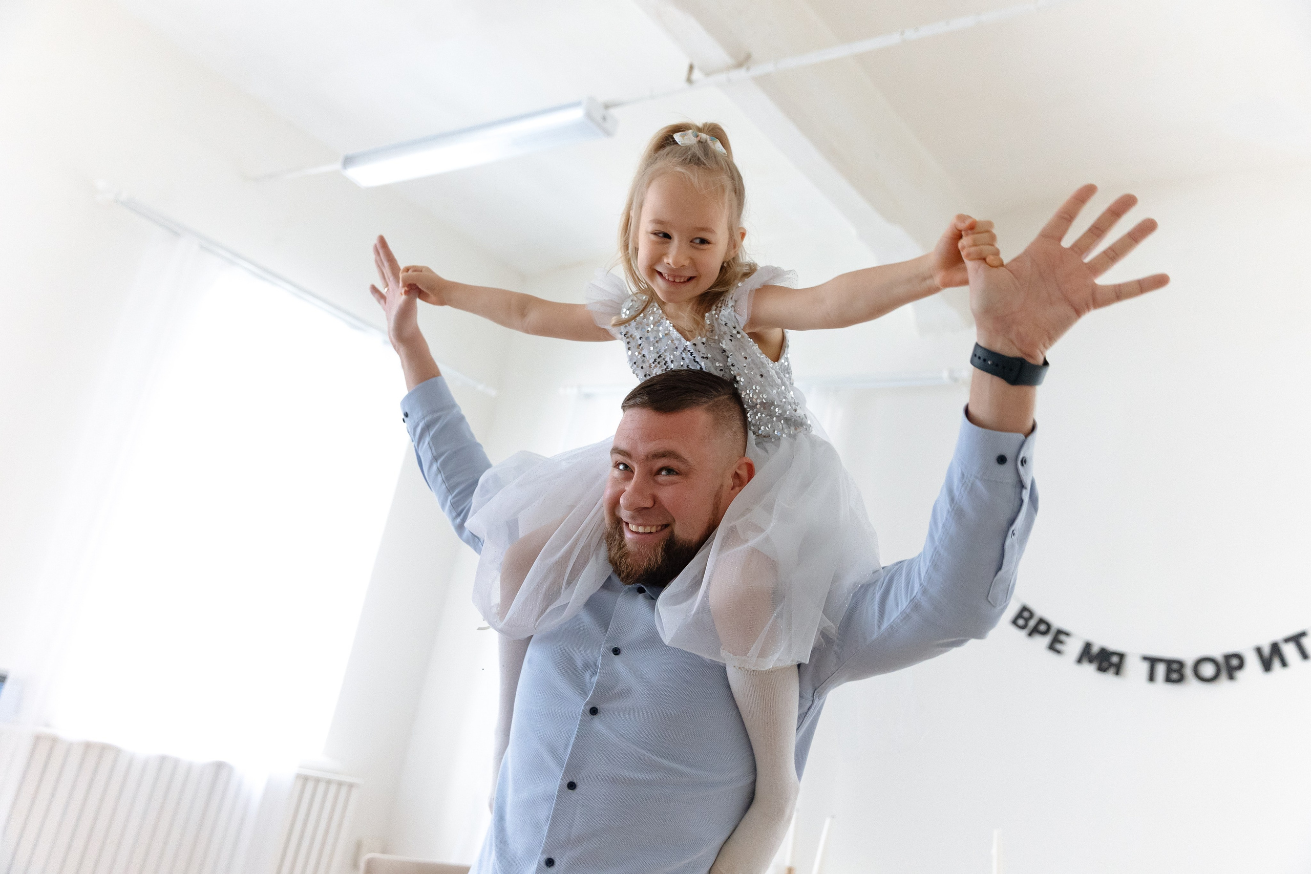 Студийная семейная фотосессия для Анны и Александра
