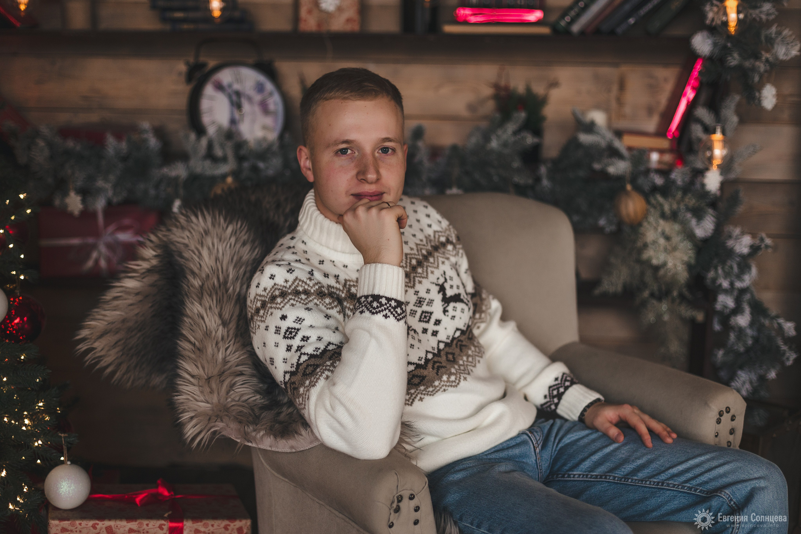 Виктория и Никита. Новогодняя история. Фотограф в Санкт-Петербурге, — Евгения Солнцева