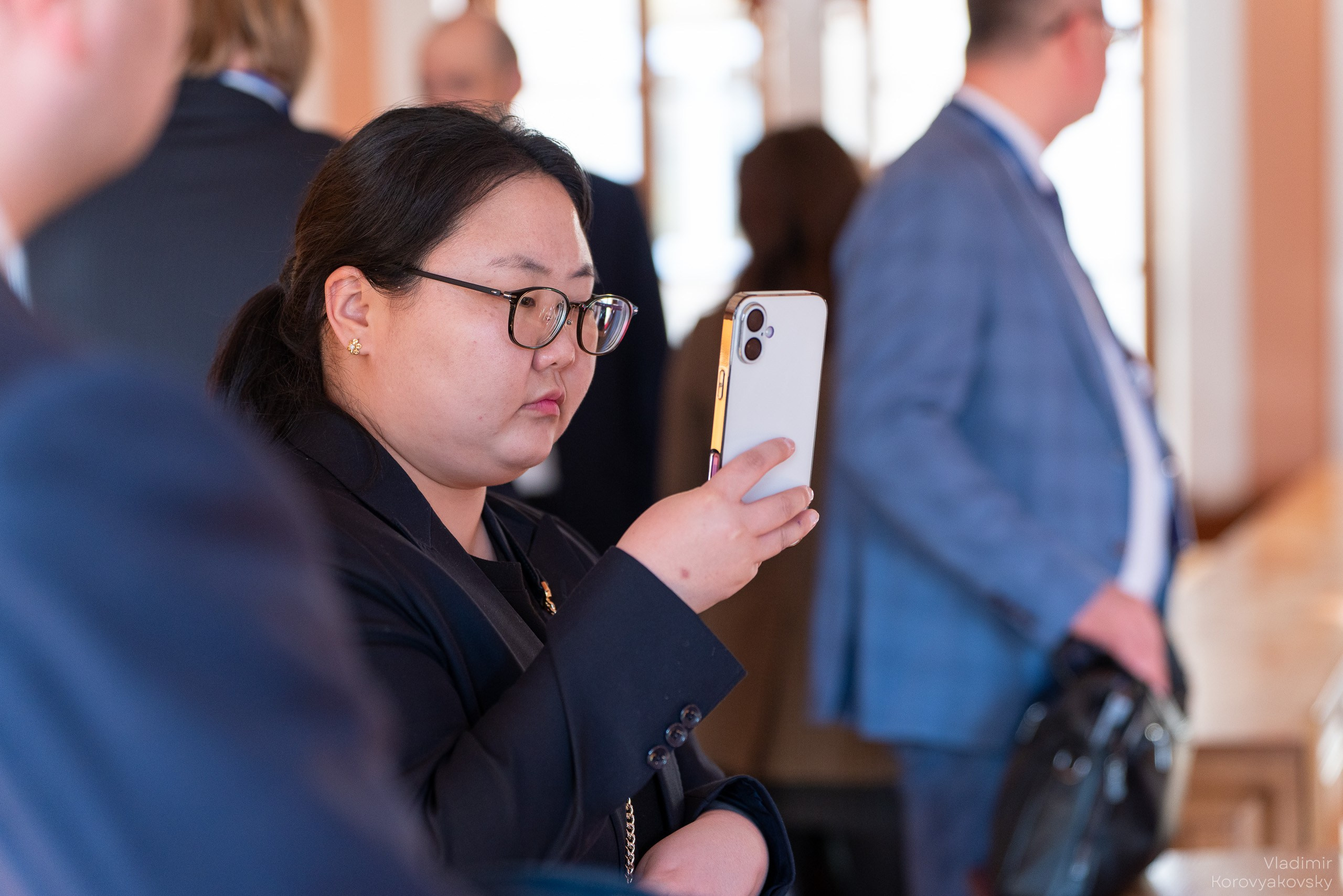 Совещание руководства ПГУПС с Делегациями Исполнительного агентства Правительства Монголии и делегацией АО «УБЖД». Фотограф Владимир Коровяковский