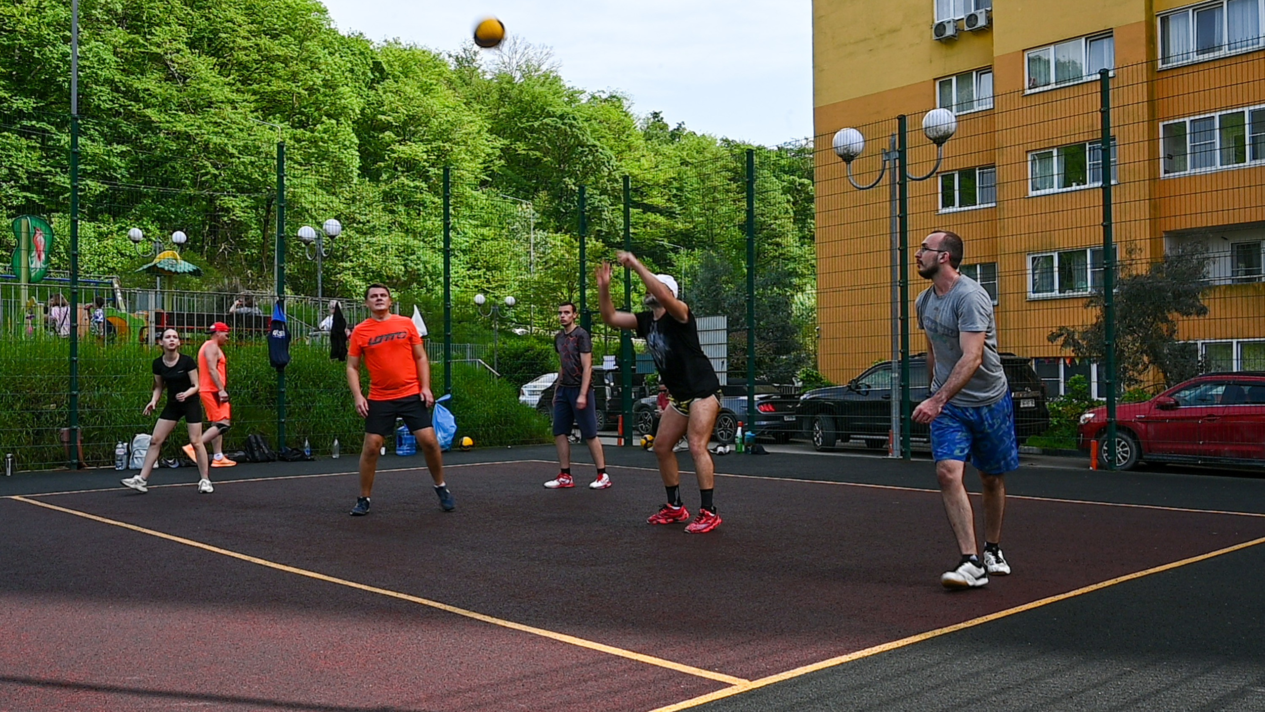 Турнир по Волейболу. Фотографирую счастливых людей в Сочи