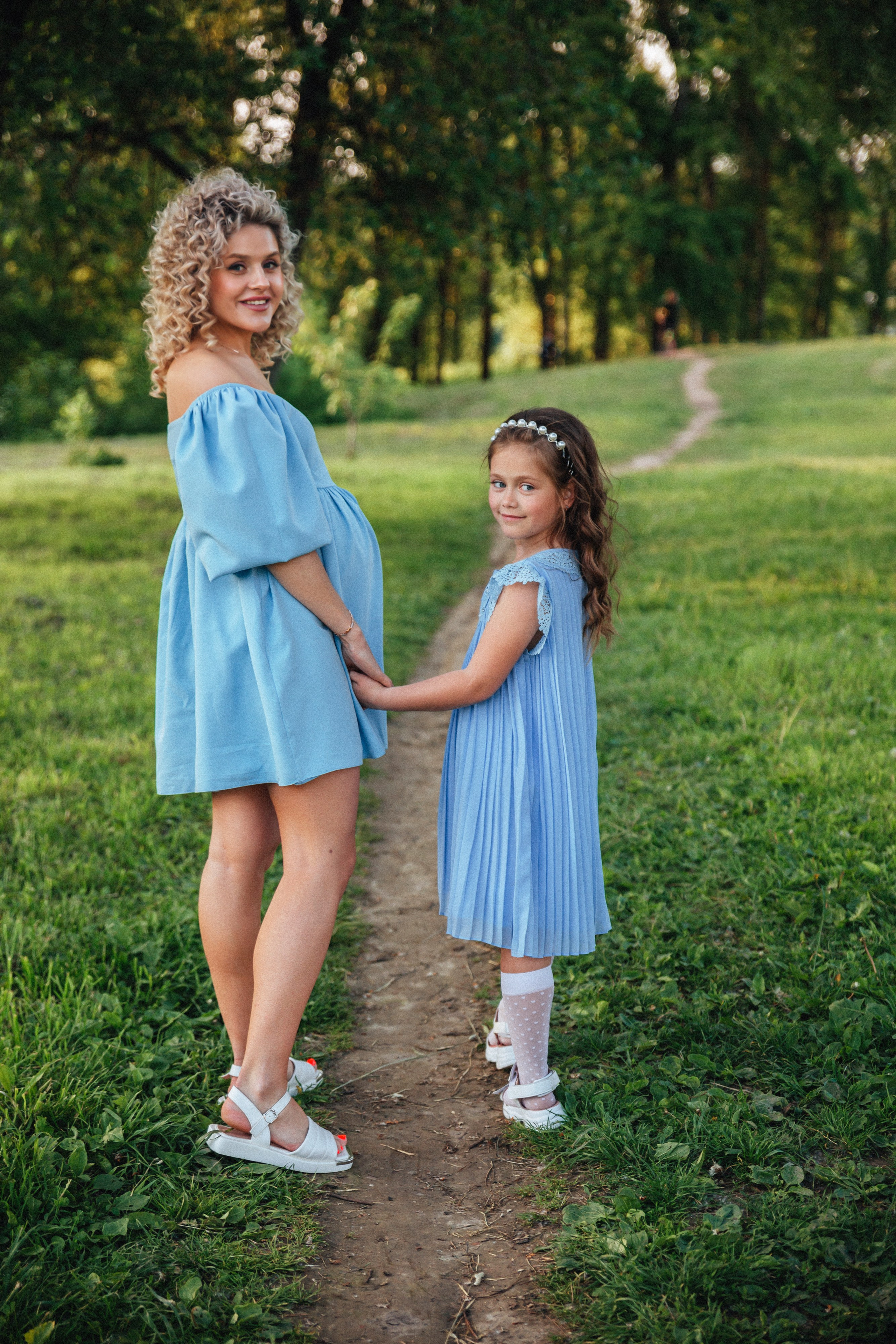 Съемка беременности на природе. Свадебный и семейный фотограф в Витебске Наталья Мамойко