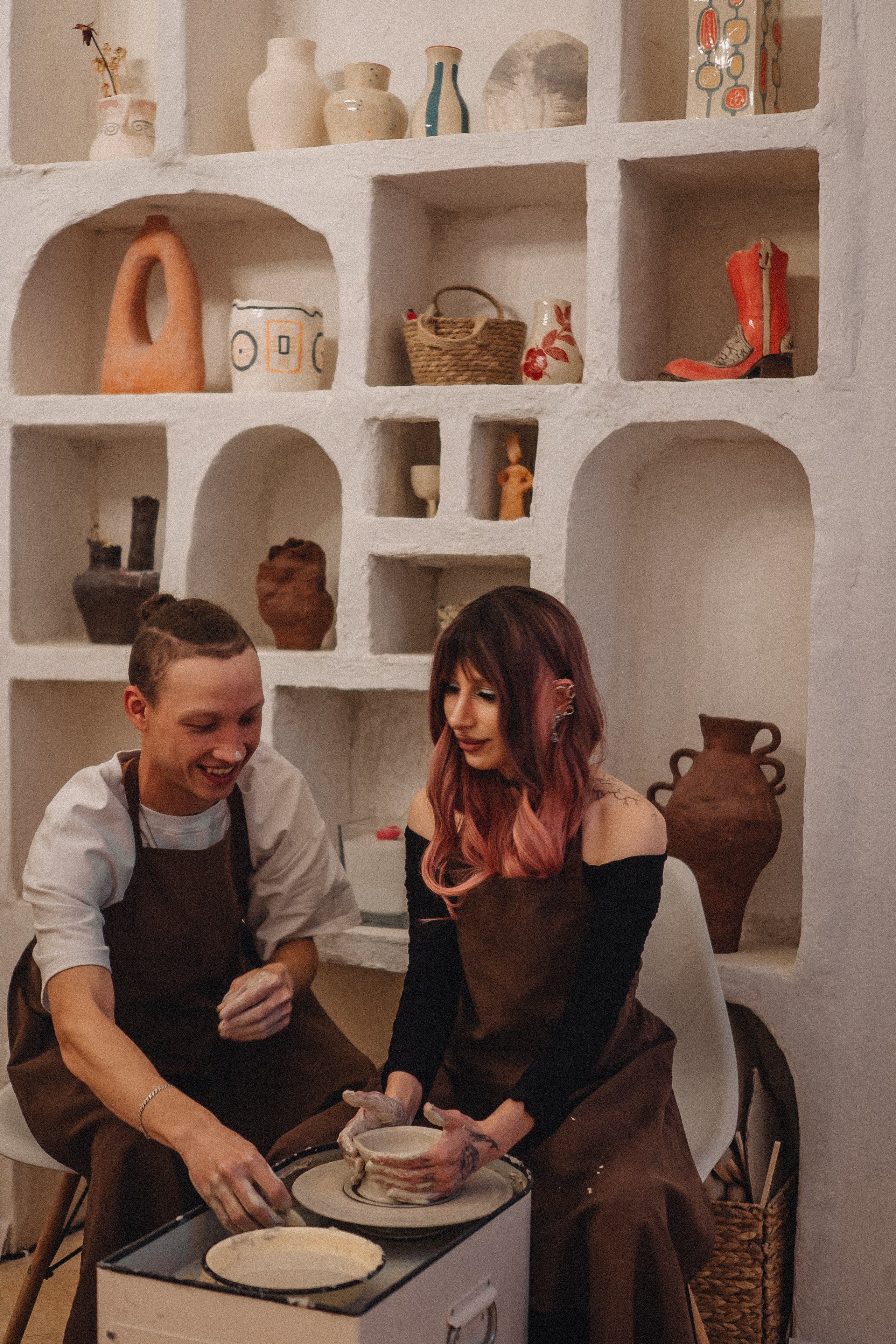 СВИДАНИЕ В ГОНЧАРНОЙ МАСТЕРСКОЙ. Профессиональный фотограф, Санкт-Петербург — Виктория Богомолова