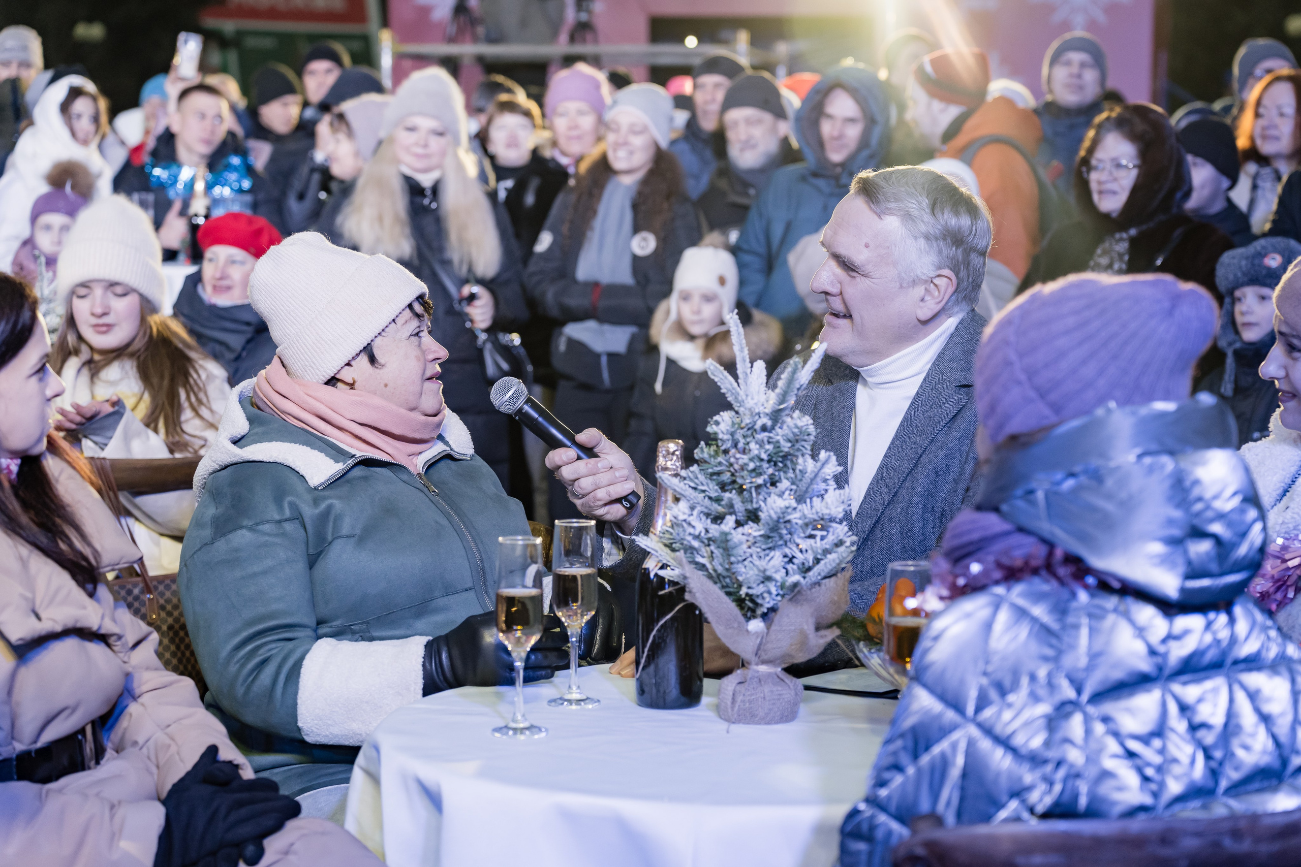 Голубой огонек. Измайловский парк. 12.01.2025