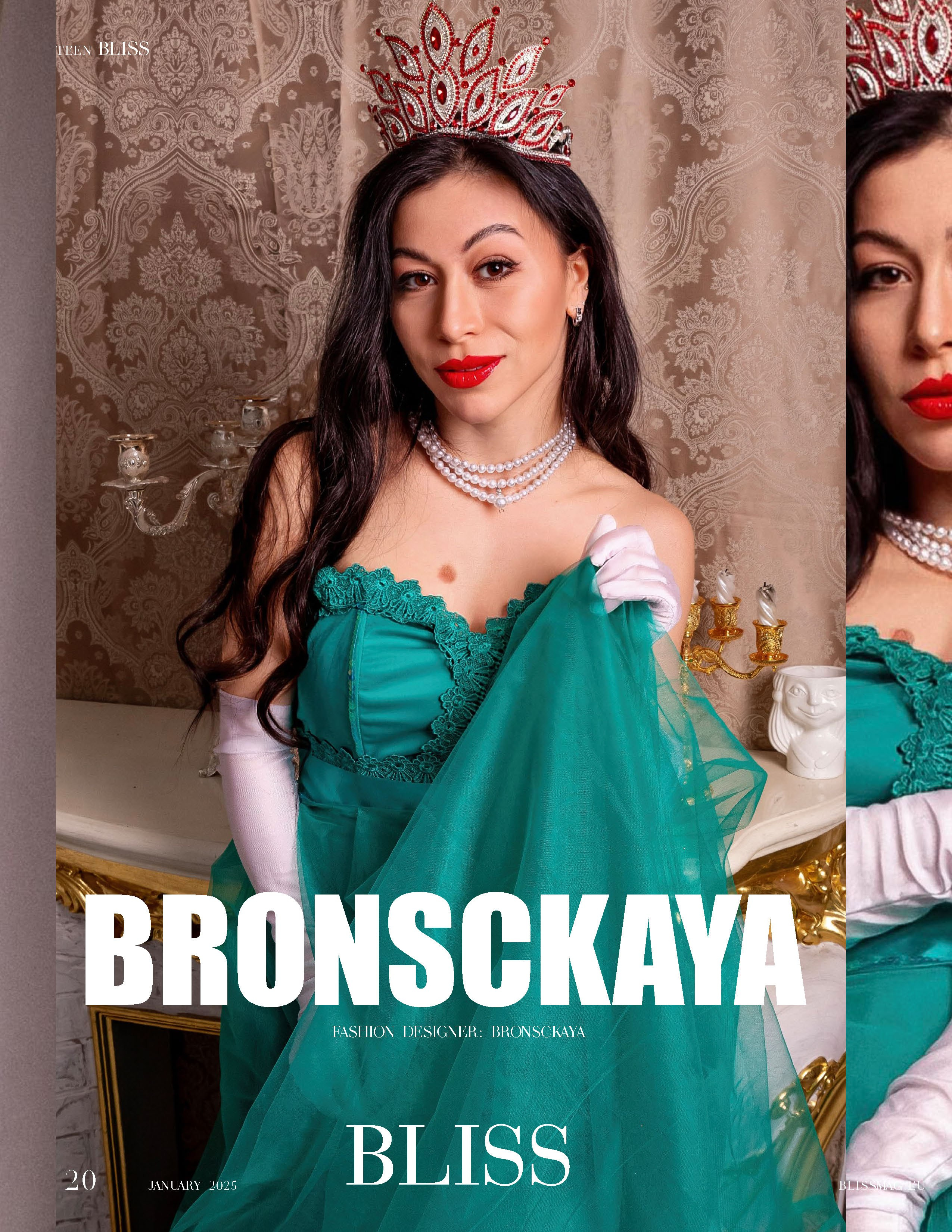 Европейские журналы. Фотосессии. BRONSCKAYA