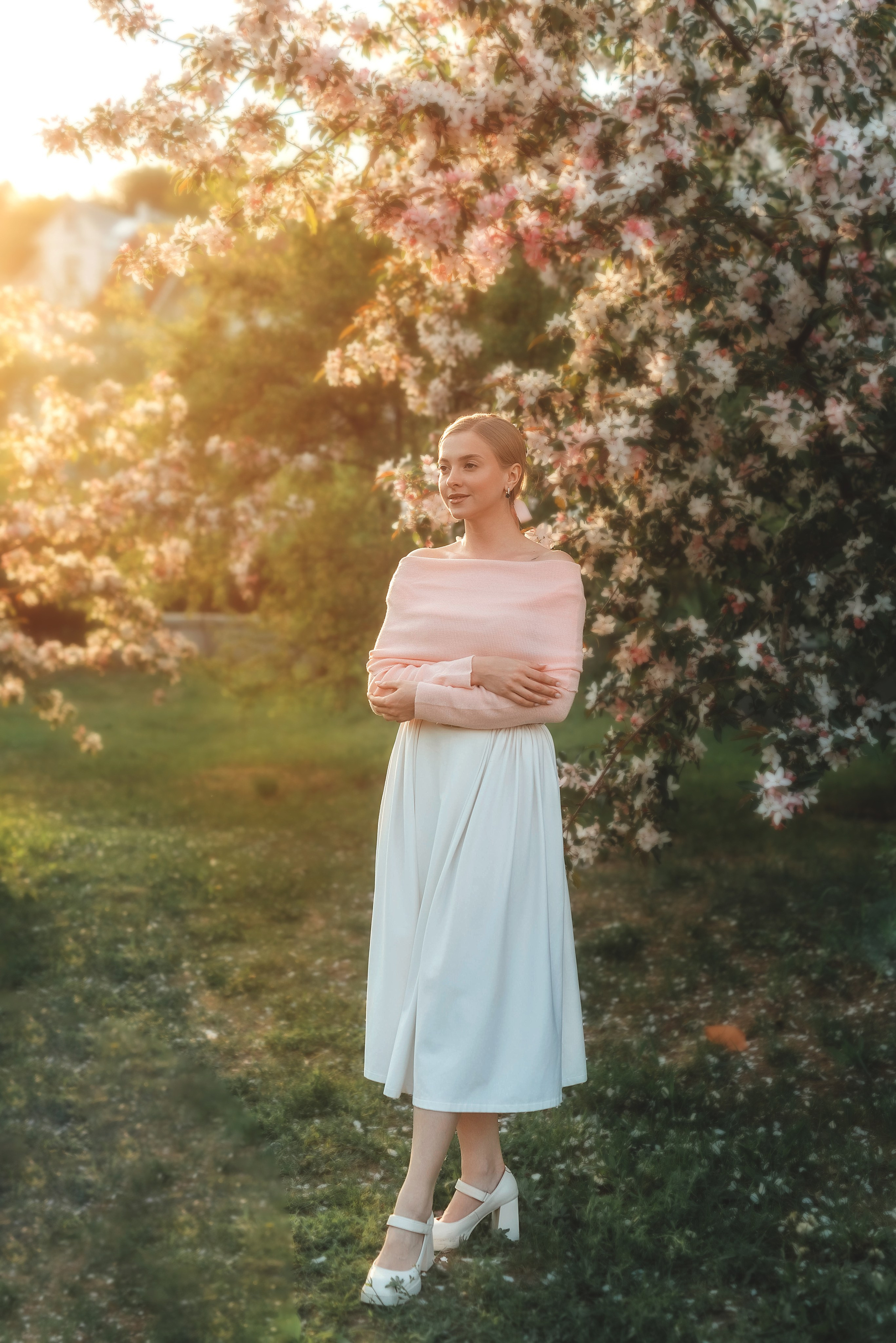 Фотосессия в цветении. Семейный, детский фотограф в Воронеже Анна Никитина