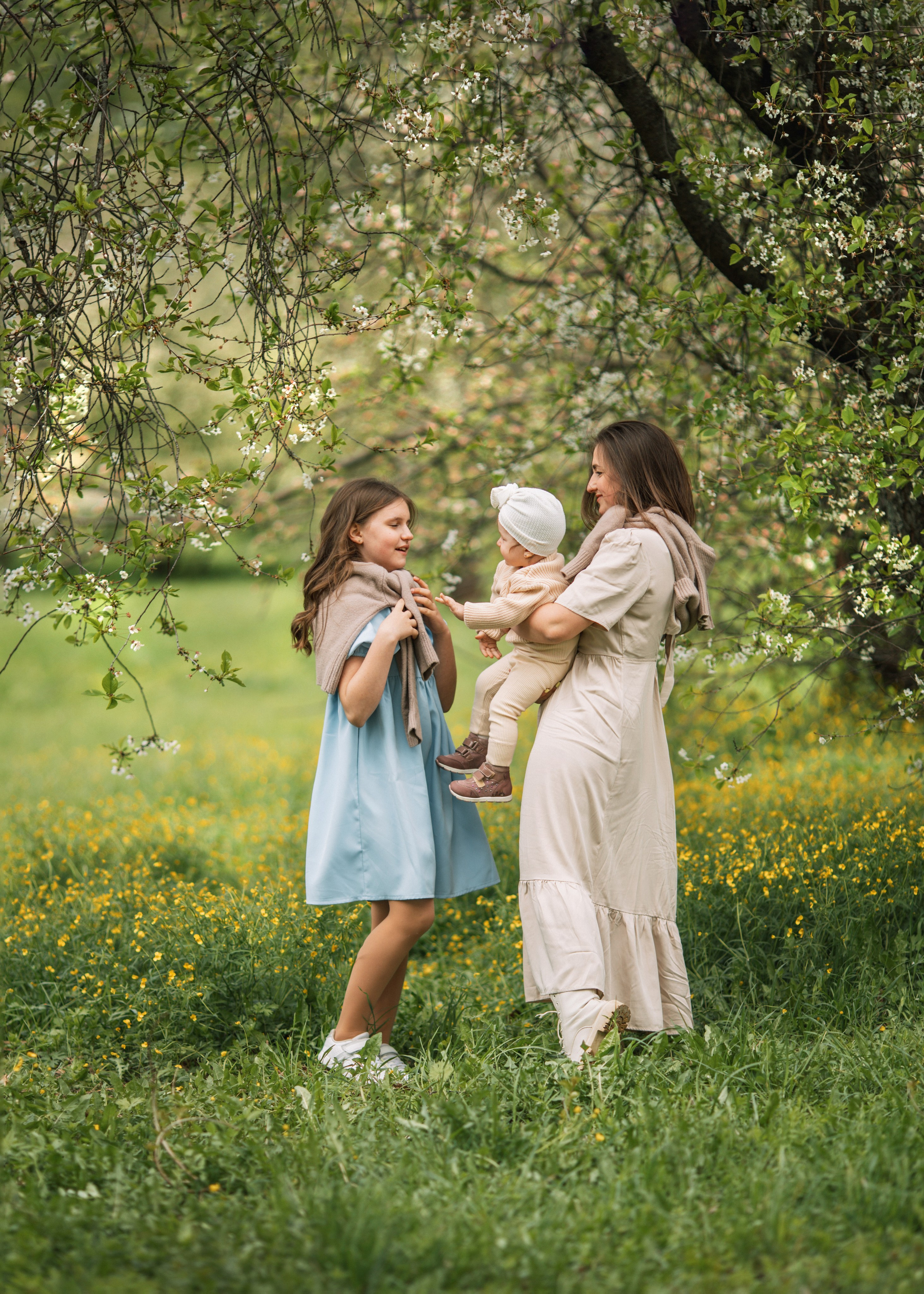 Катя, Ника и Лерочка. Семейный фотограф В Москве Александра Дейкун