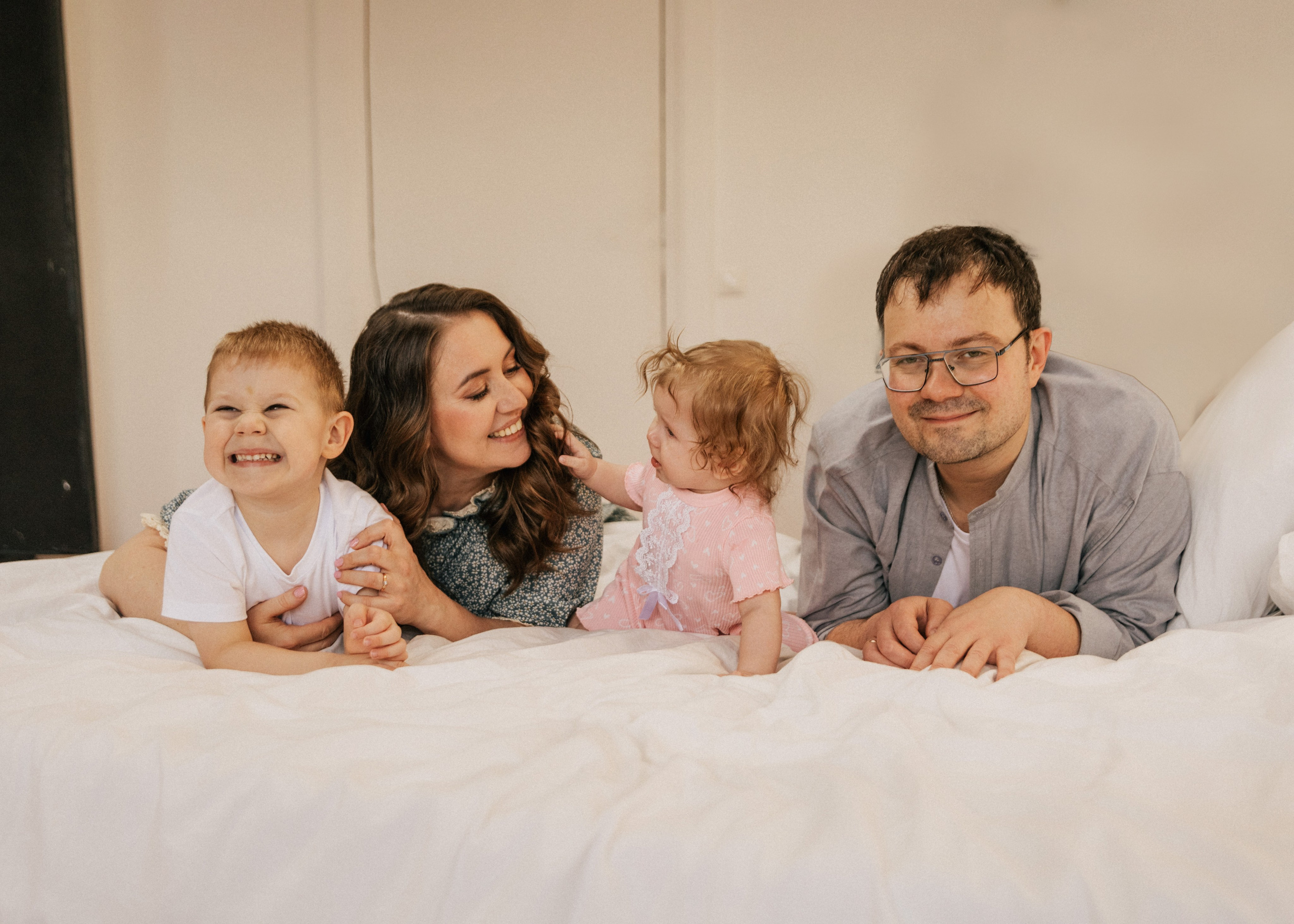 Ольга, Саша, Андрюша, Настюша. Семейный фотограф В Москве Александра Дейкун