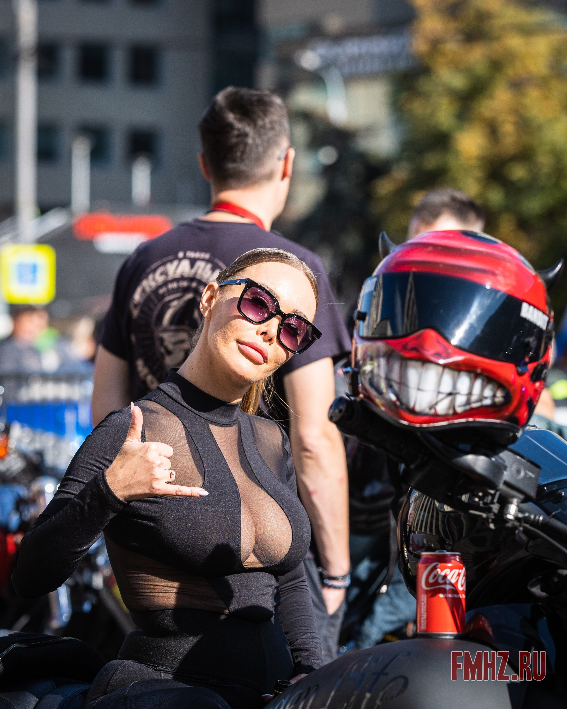 Закрытие Мотосезона 2023 на проспекте Академика Сахарова. Фотограф Владимир Охрименко