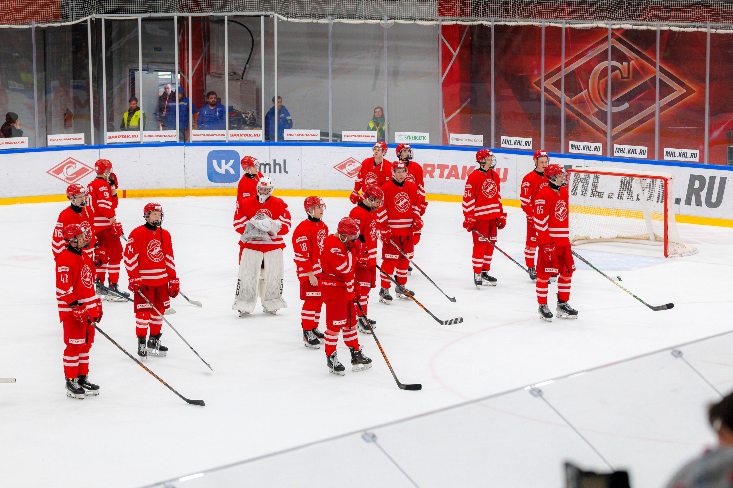 МАТЧ МХЛ. МХК СПАРТАК МАХ — ХК КРЫЛЬЯ СОВЕТОВ. Artem Zenin Photography