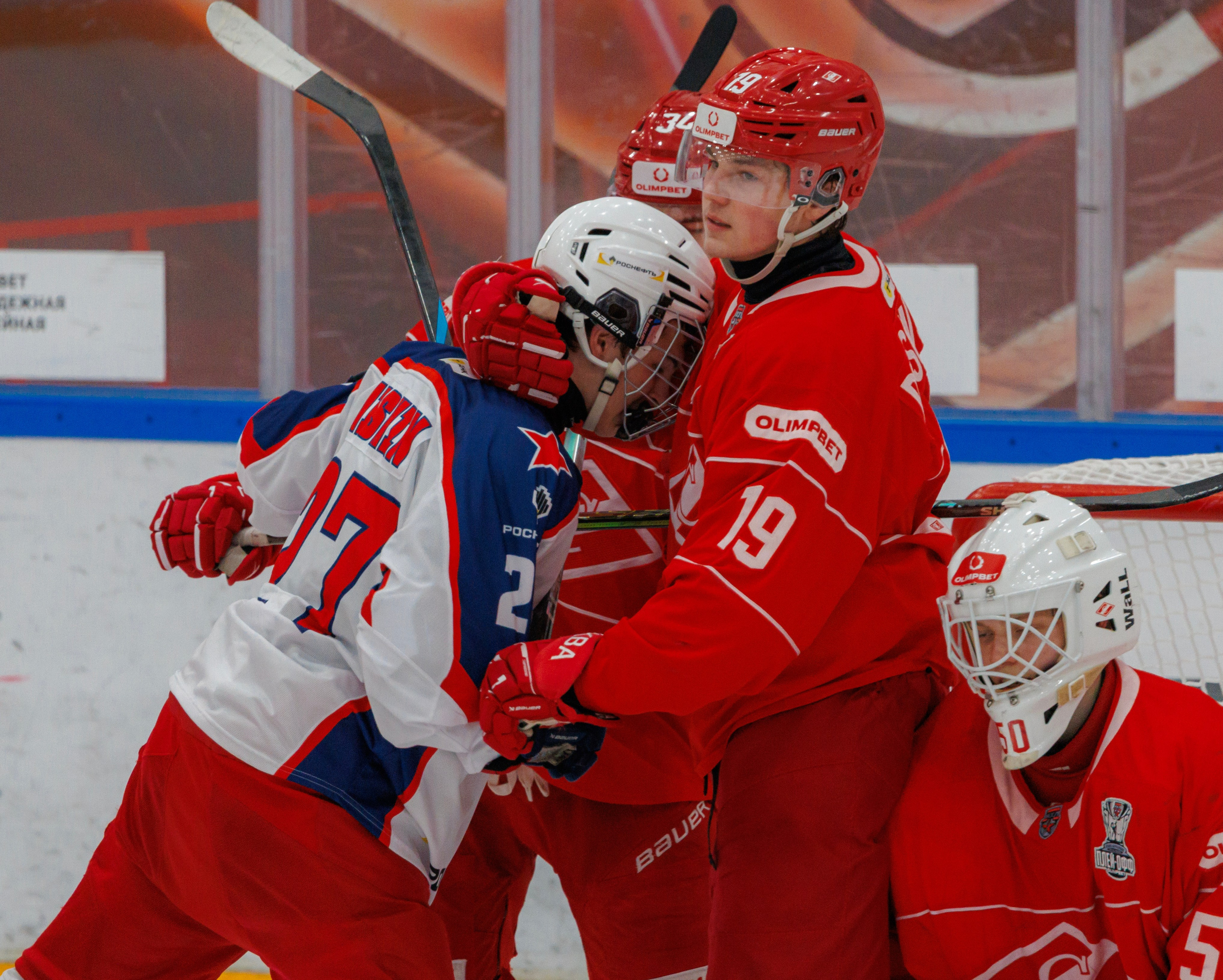 ПЛЕЙ-ОФФ МХЛ. МХК СПАРТАК — ХК КРАСНАЯ АРМИЯ. Artem Zenin Photography