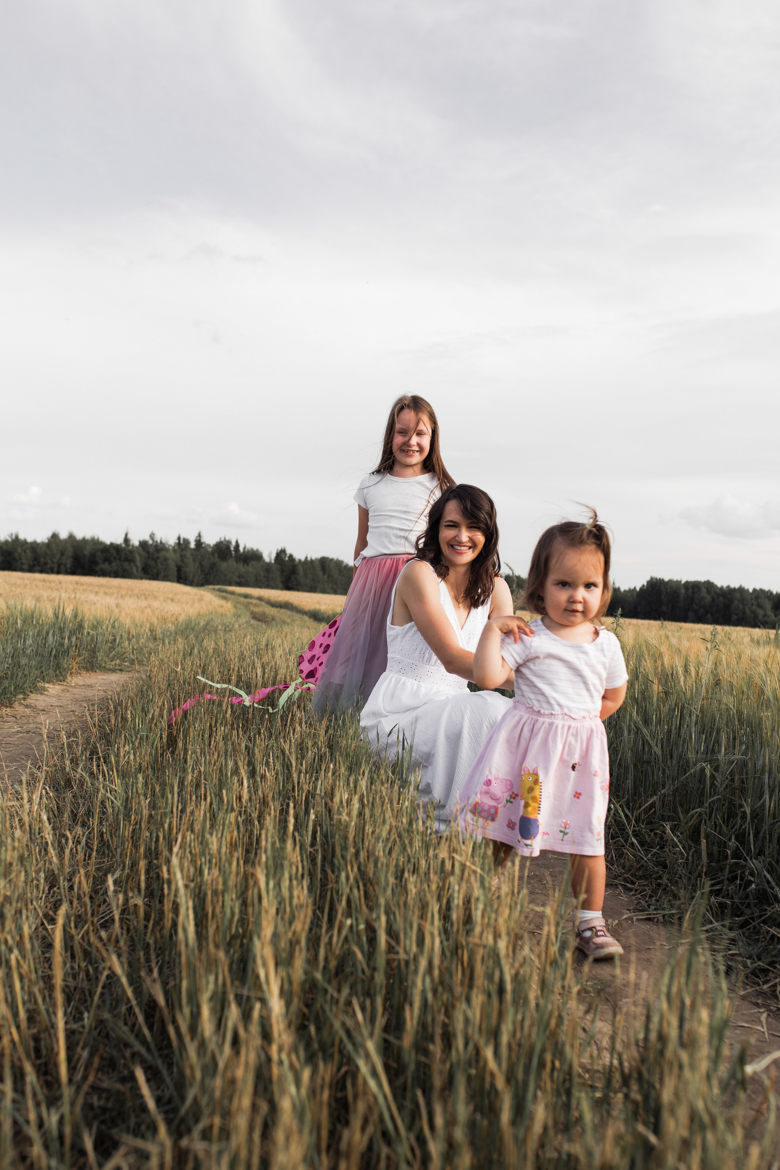 Елена, Саша и Полина