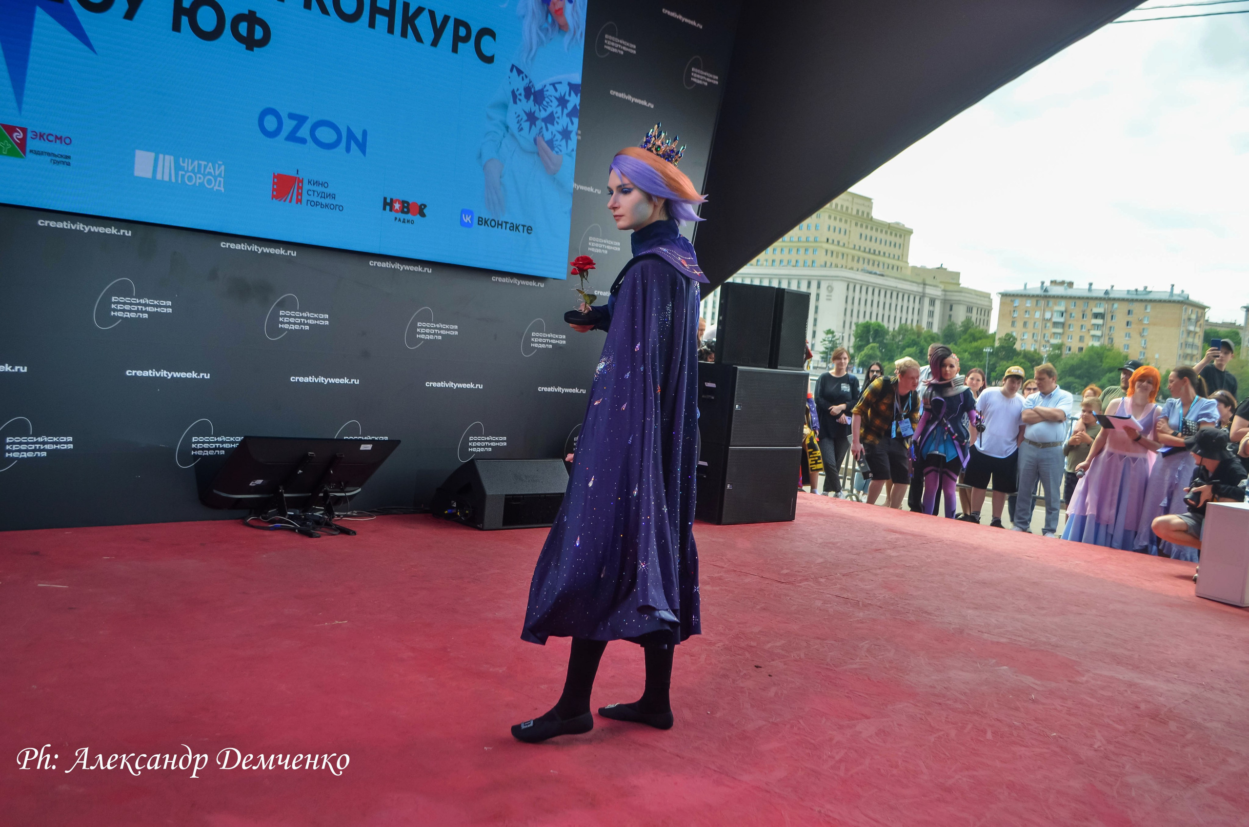 Фотосессия в Парке Горького на Лидеры молодого контента