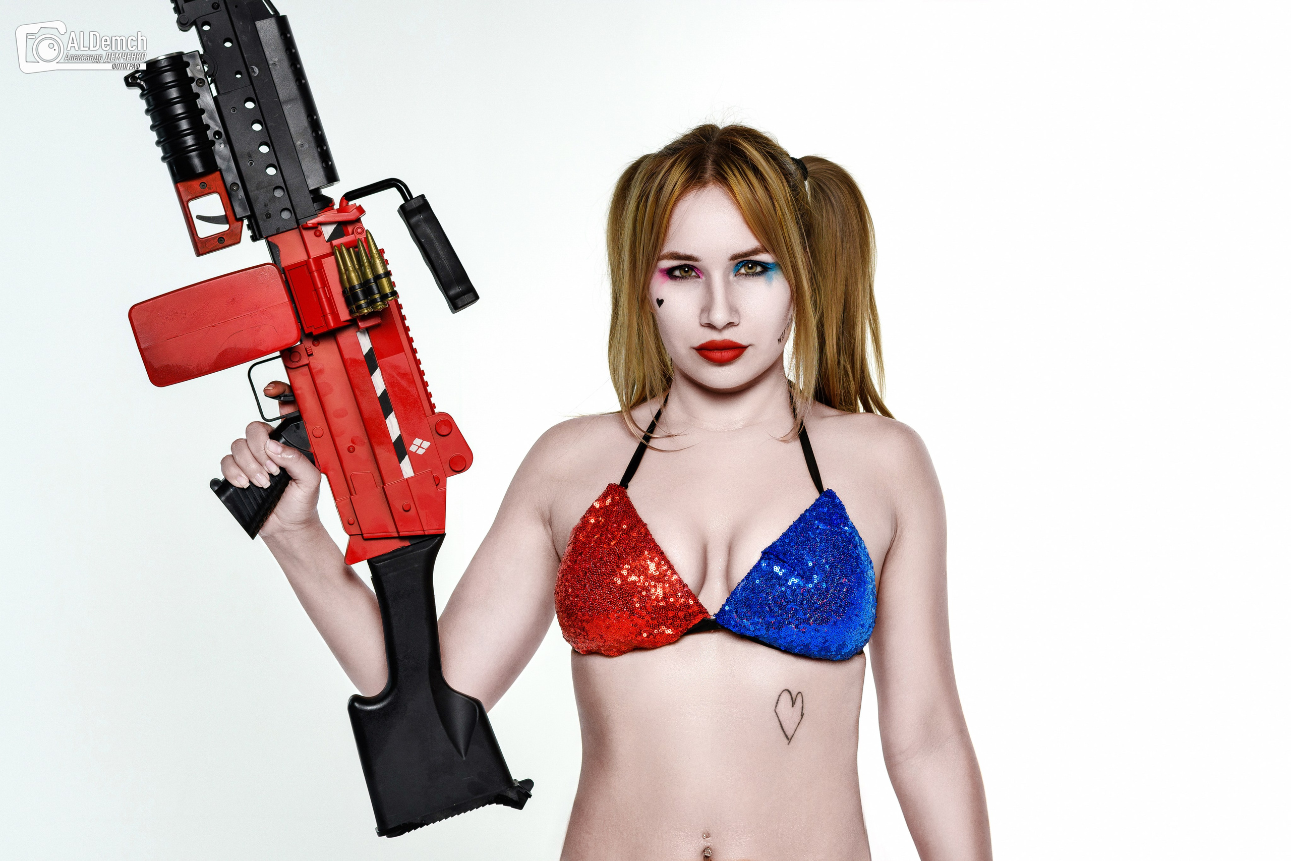 Косплей фотосессия Харли Квинн из Отряда Самоубийц в Москве