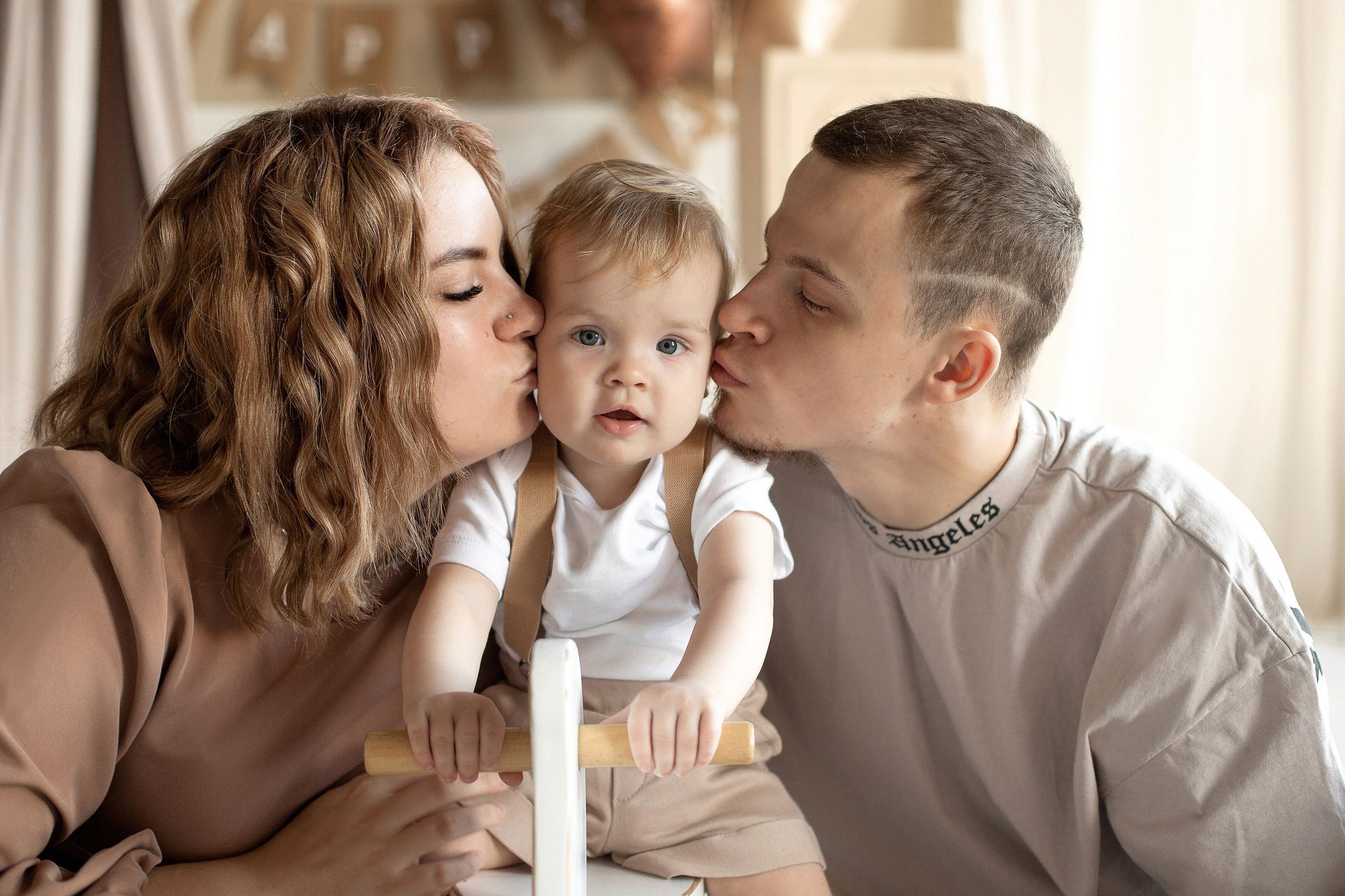 Годик малышу. Семейный и детский фотограф в Красноярске Анна Маюрова