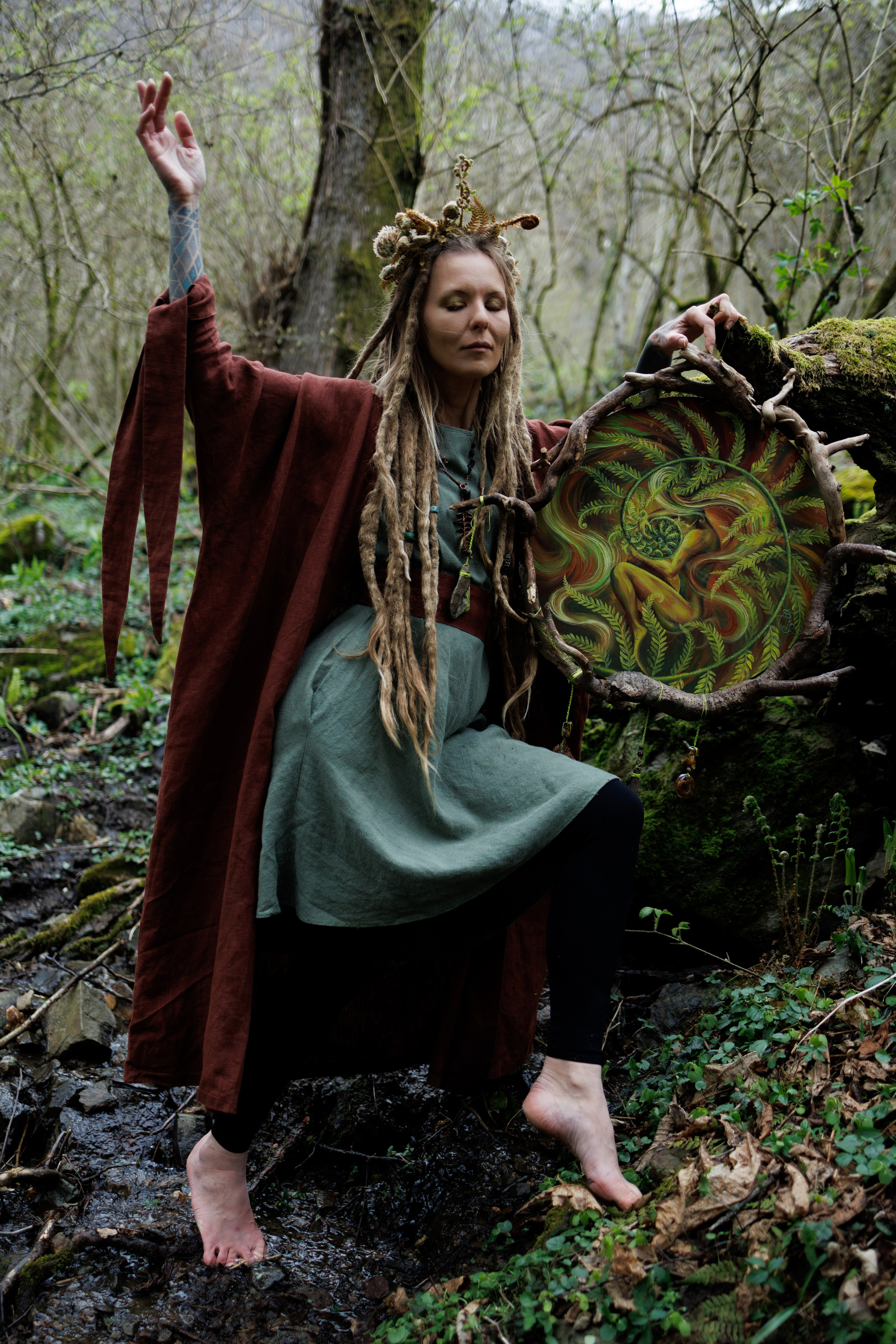 Индивидуальная фотосессия для художницы Вероники Самариной