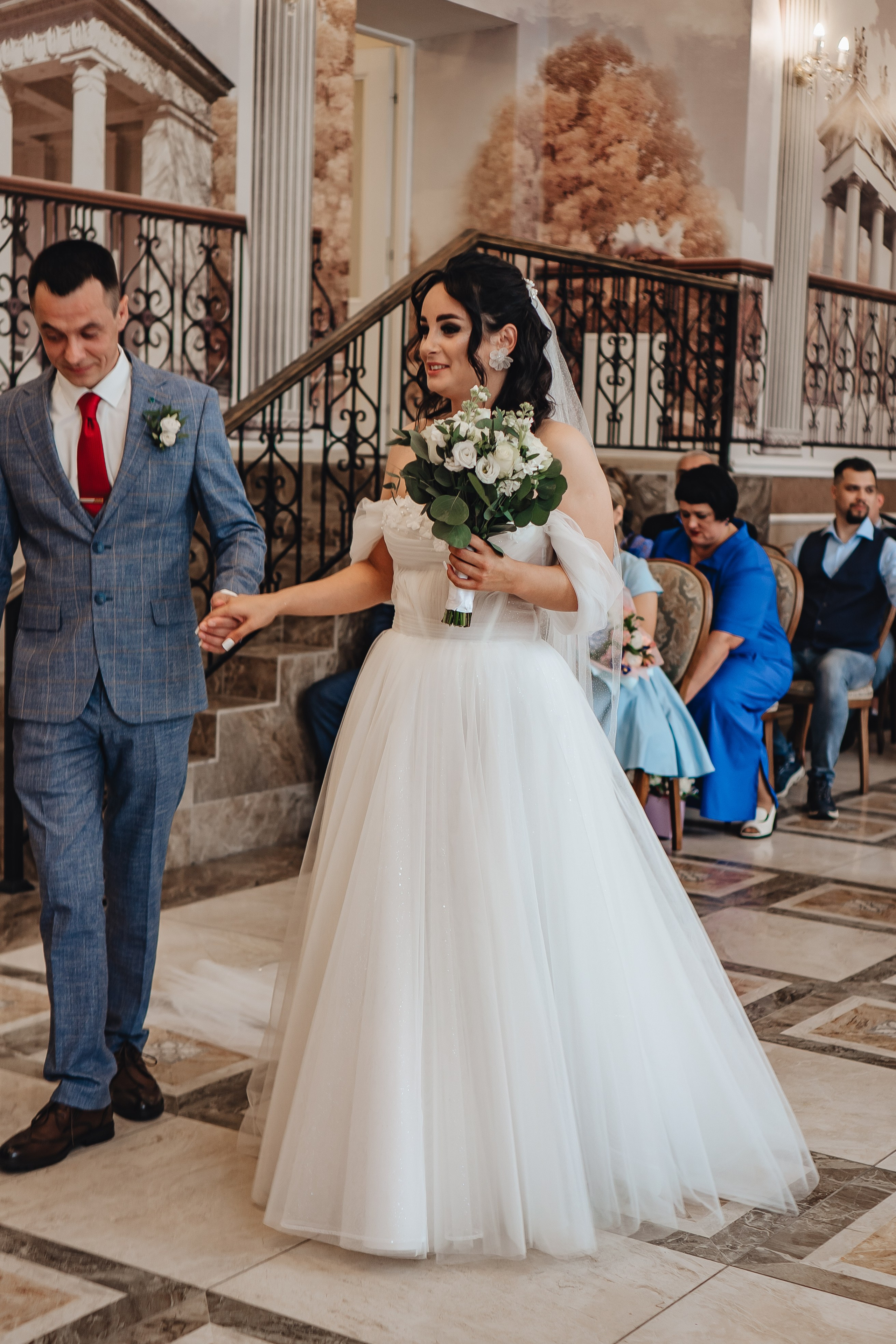 СВАДЕБНАЯ СЬЕМКА В ЗАГСЕ НА МОСКОВСКОМ ПРОСПЕКТЕ. Профессиональный фотограф, Санкт-Петербург — Виктория Богомолова