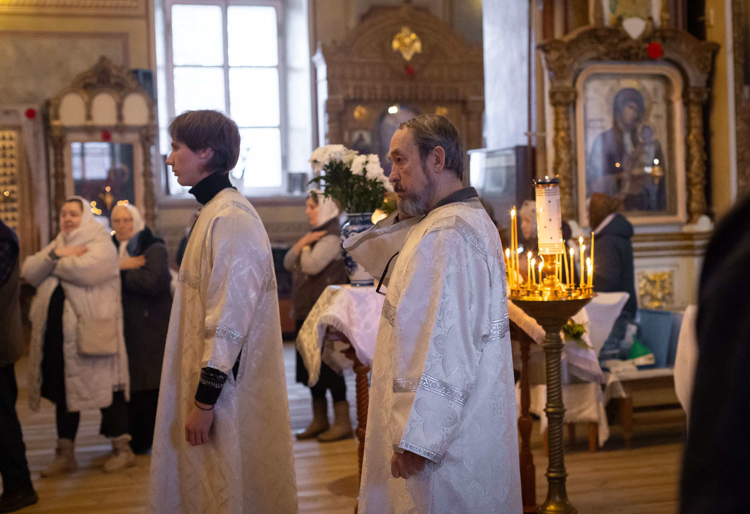 Крещение. Утренняя. Семейный и детский фотограф Анна Петракова