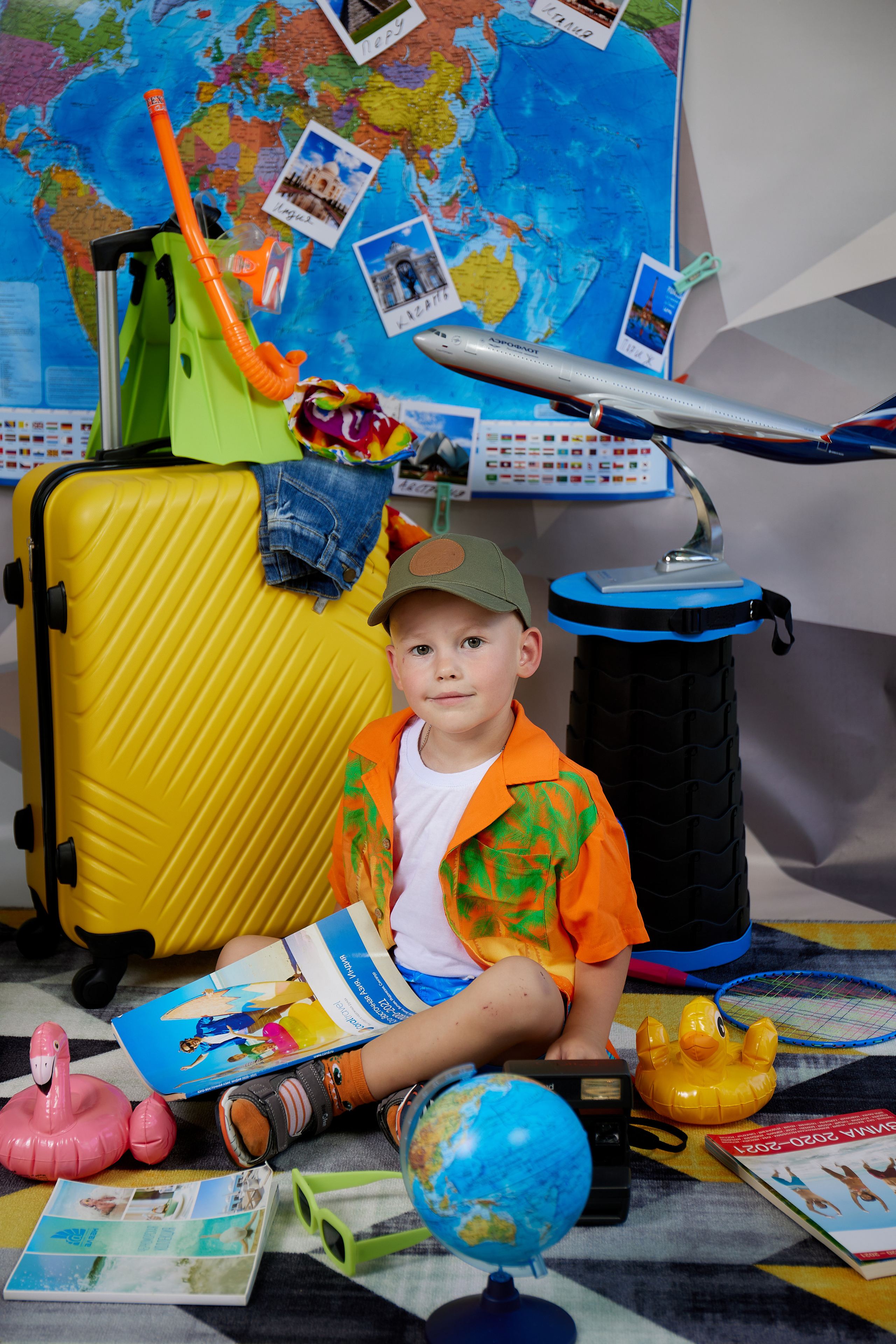 Костюмированная фотосессия в стиле «ПУТЕШЕСТВИЕ НА МОРЕ». Свадебный и семейный фотограф в Томске Константин Янучковский