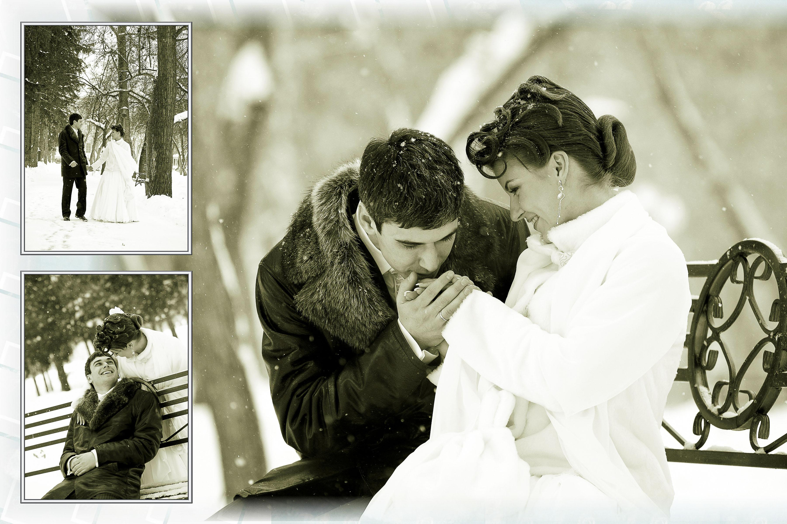 ЗИМНЯЯ СВАДЬБА. Свадебный и семейный фотограф в Томске Константин Янучковский