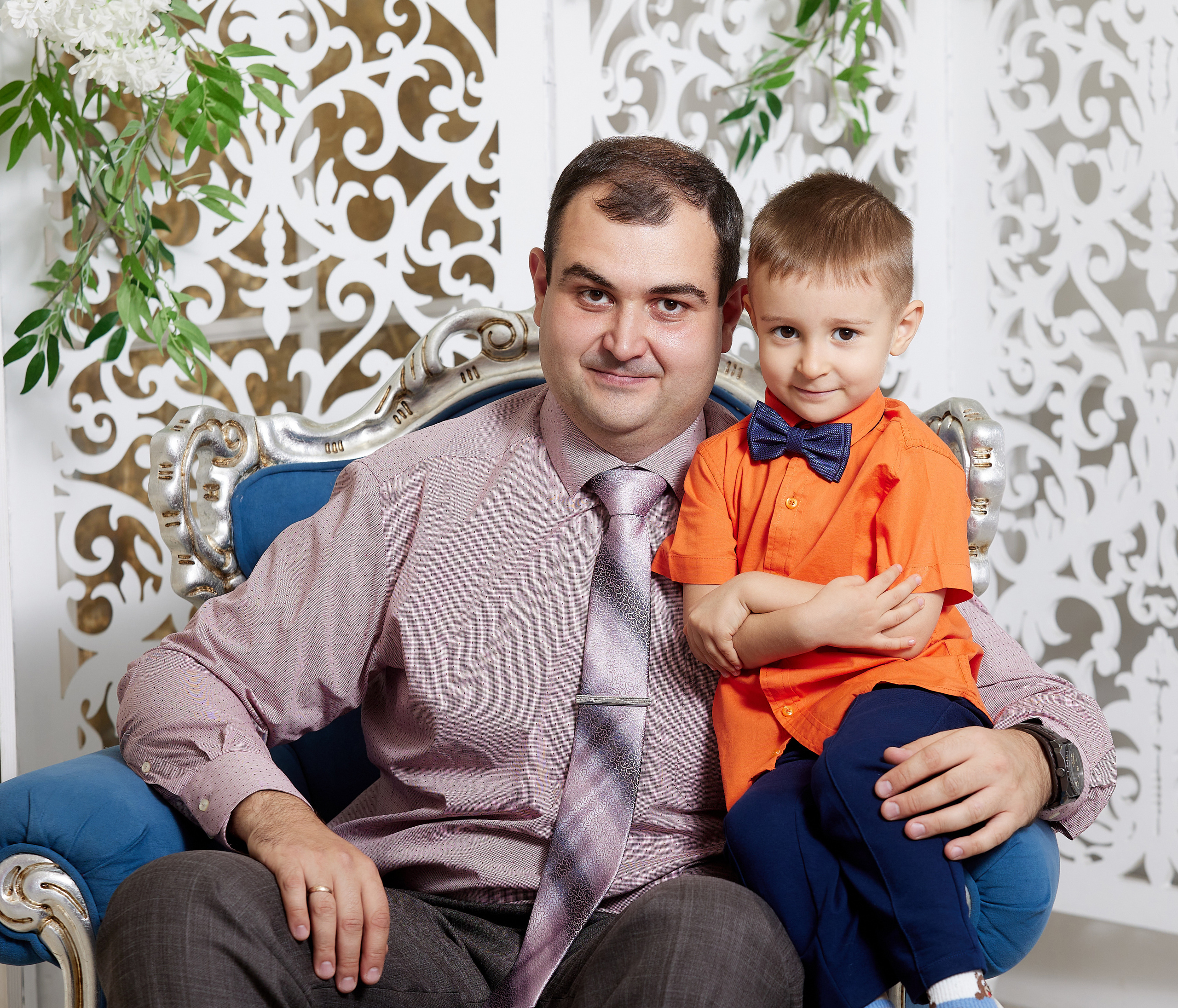 Студийная семейная фотосессия. Свадебный и семейный фотограф в Томске Константин Янучковский