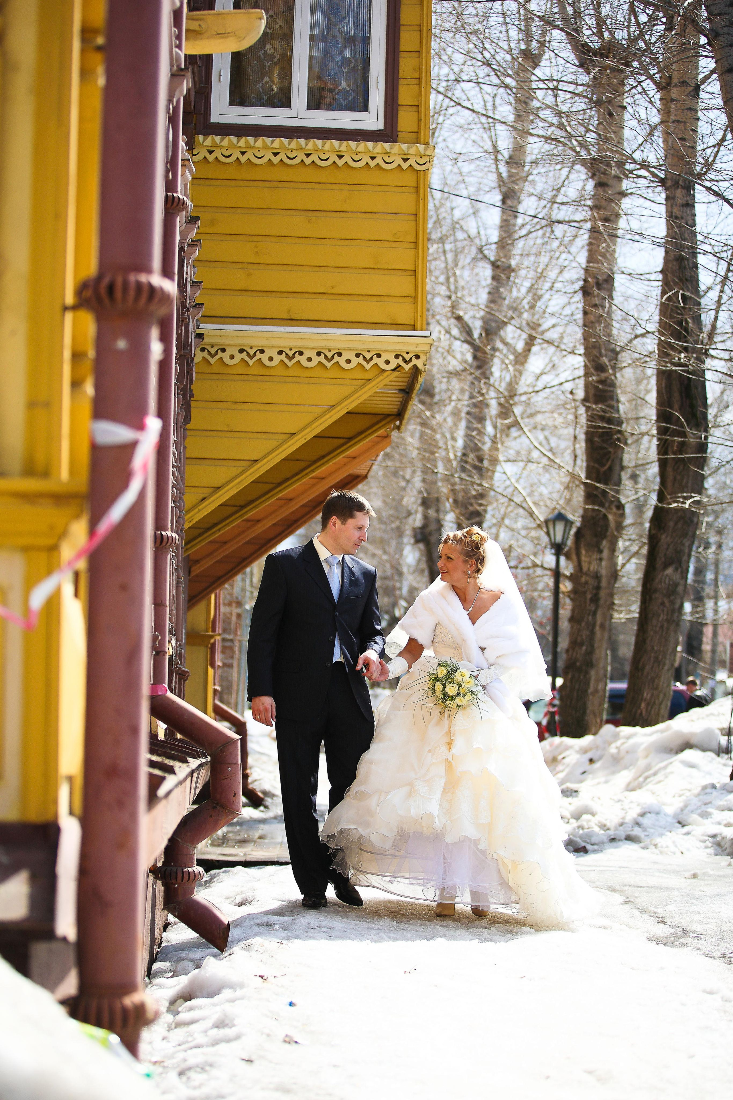 ЗИМНЯЯ СВАДЬБА. Свадебный и семейный фотограф в Томске Константин Янучковский
