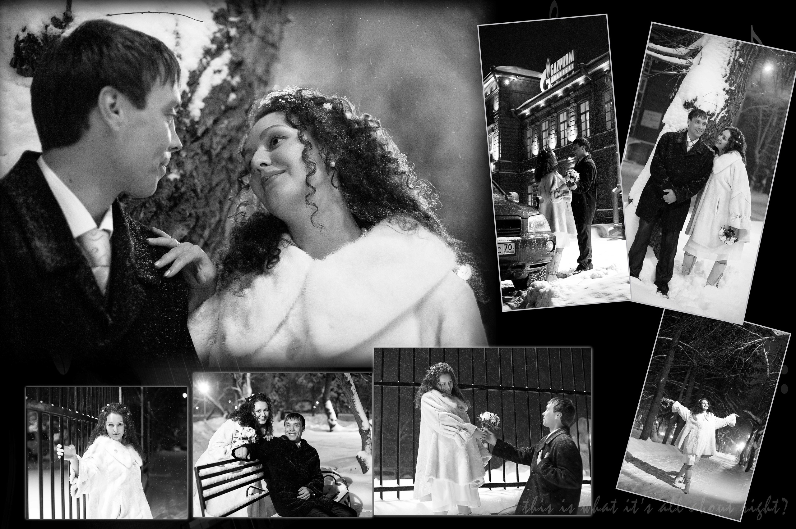 ЗИМНЯЯ СВАДЬБА. Свадебный и семейный фотограф в Томске Константин Янучковский