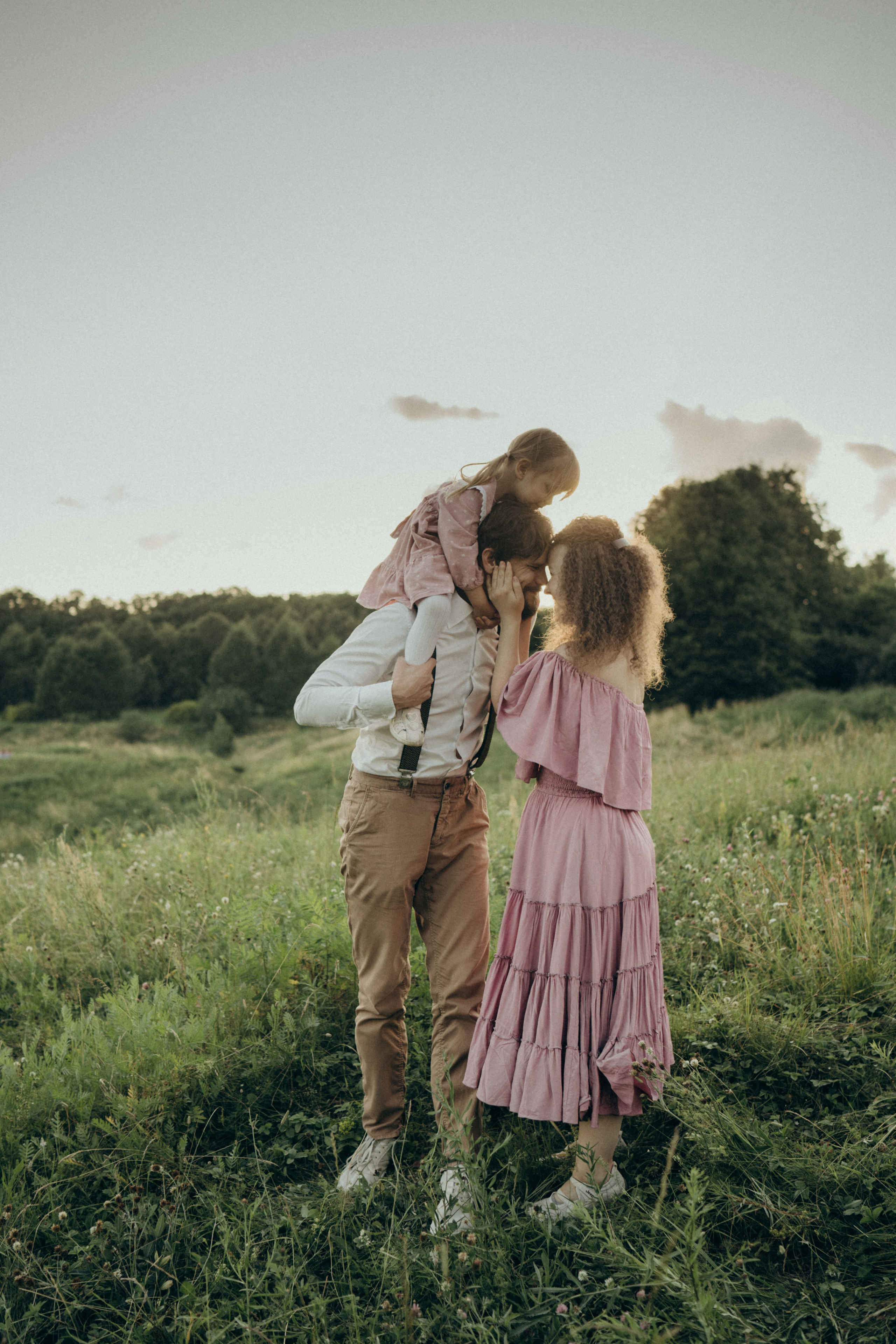 Закатная история. Семейный фотограф в Москве Елена Гильманова