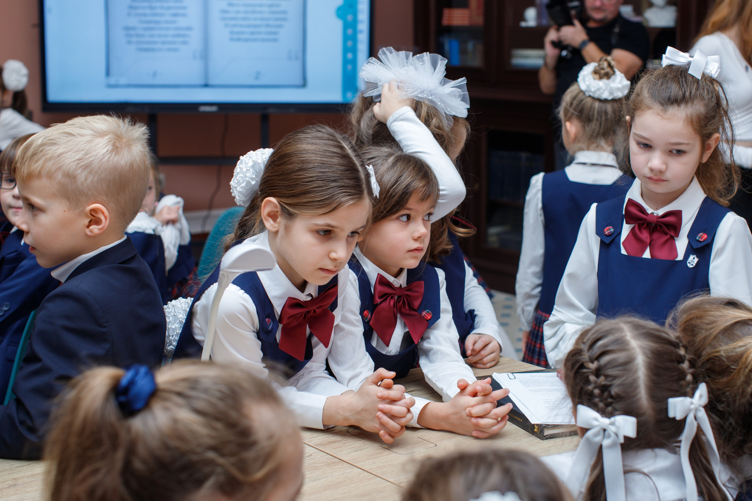 1 класс / Школа № 1529 имени А. С. Грибоедова / г. Москва. Детский и семейный фотограф Мария Киселёва. Москва