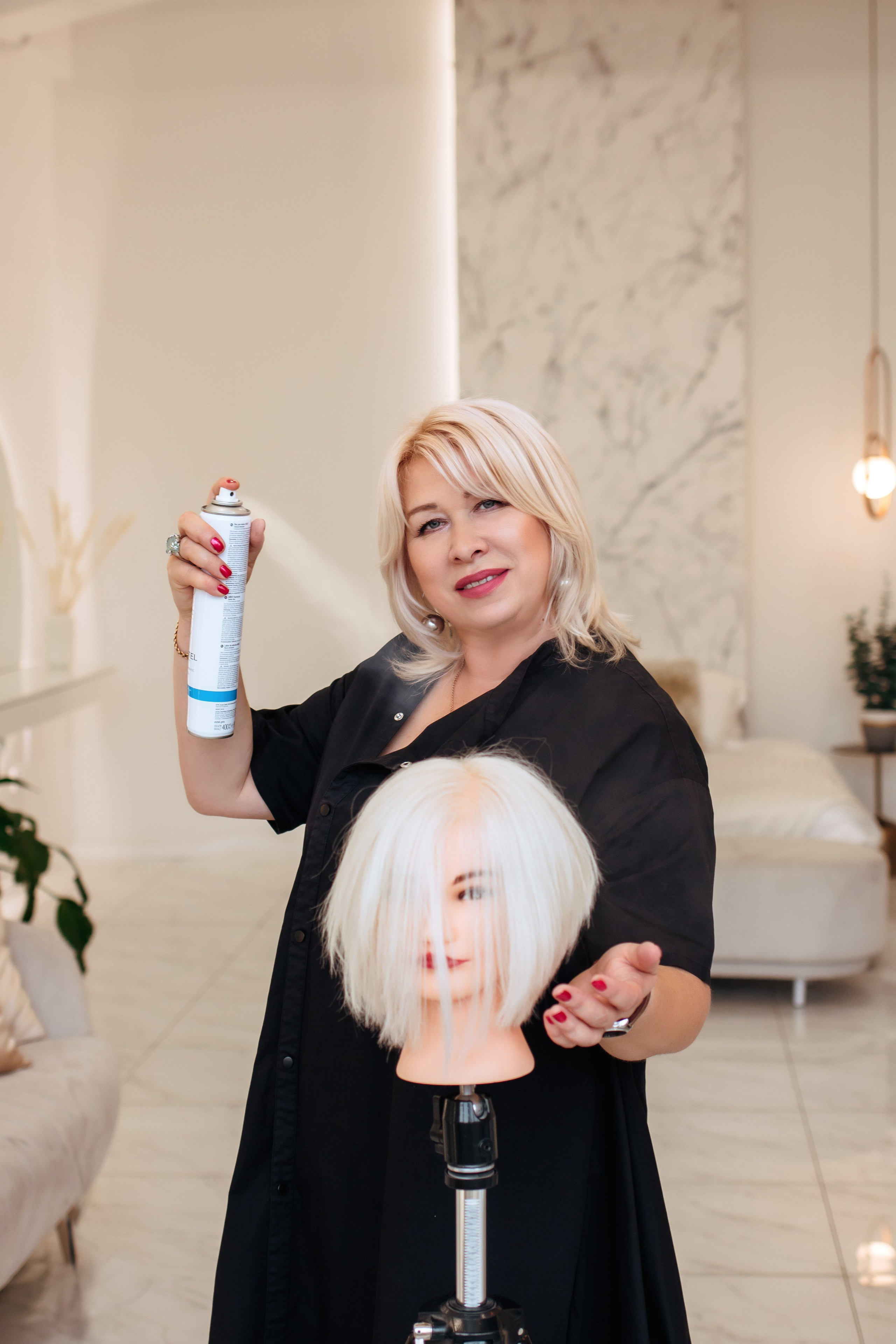 Контент для парикмахера-стилиста Виктории. Фотограф недвижимости и контент-съемки в СПб