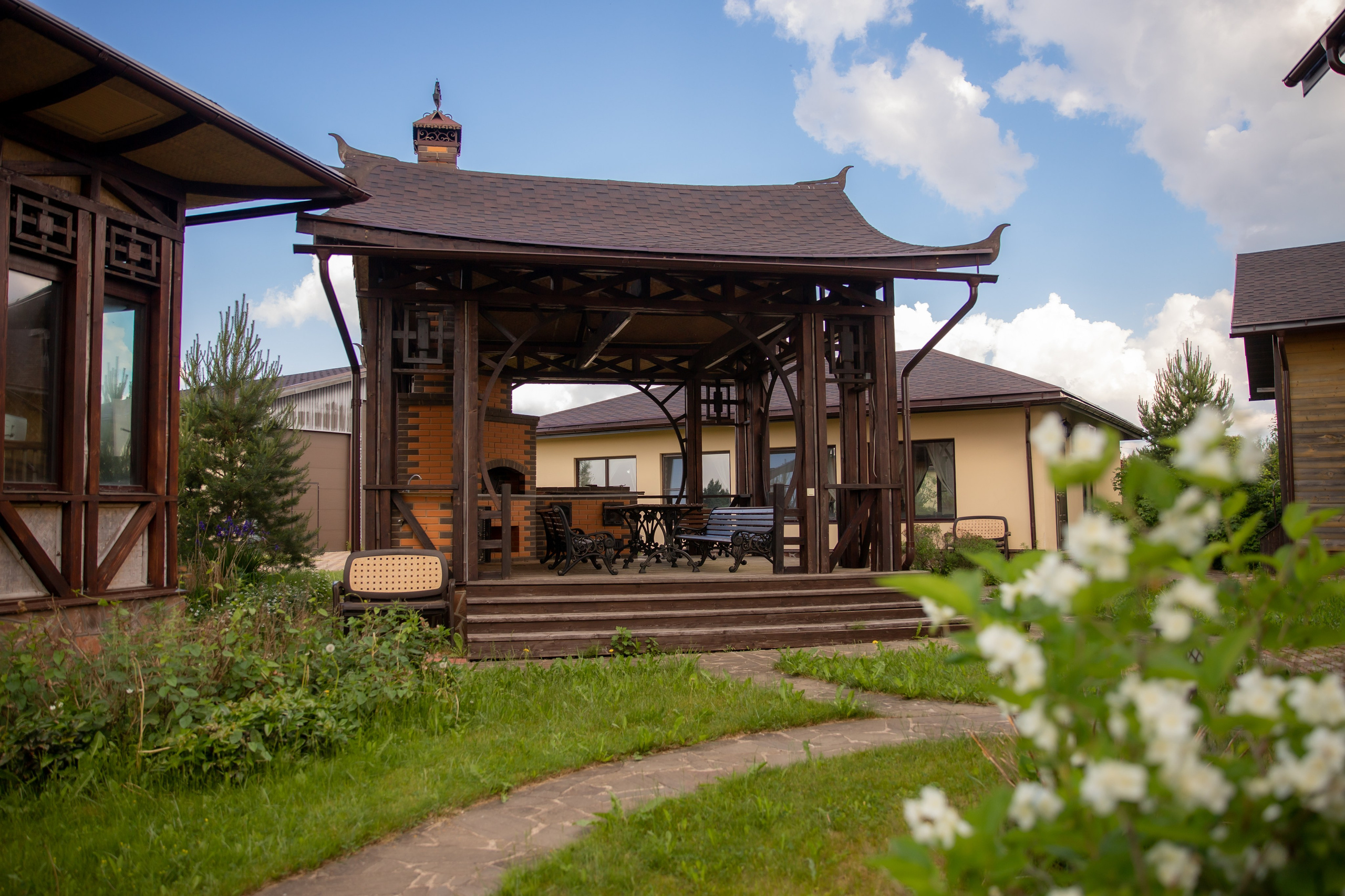 База отдыха в Тверской области. Территория. Фотограф недвижимости и контент-съемки в СПб