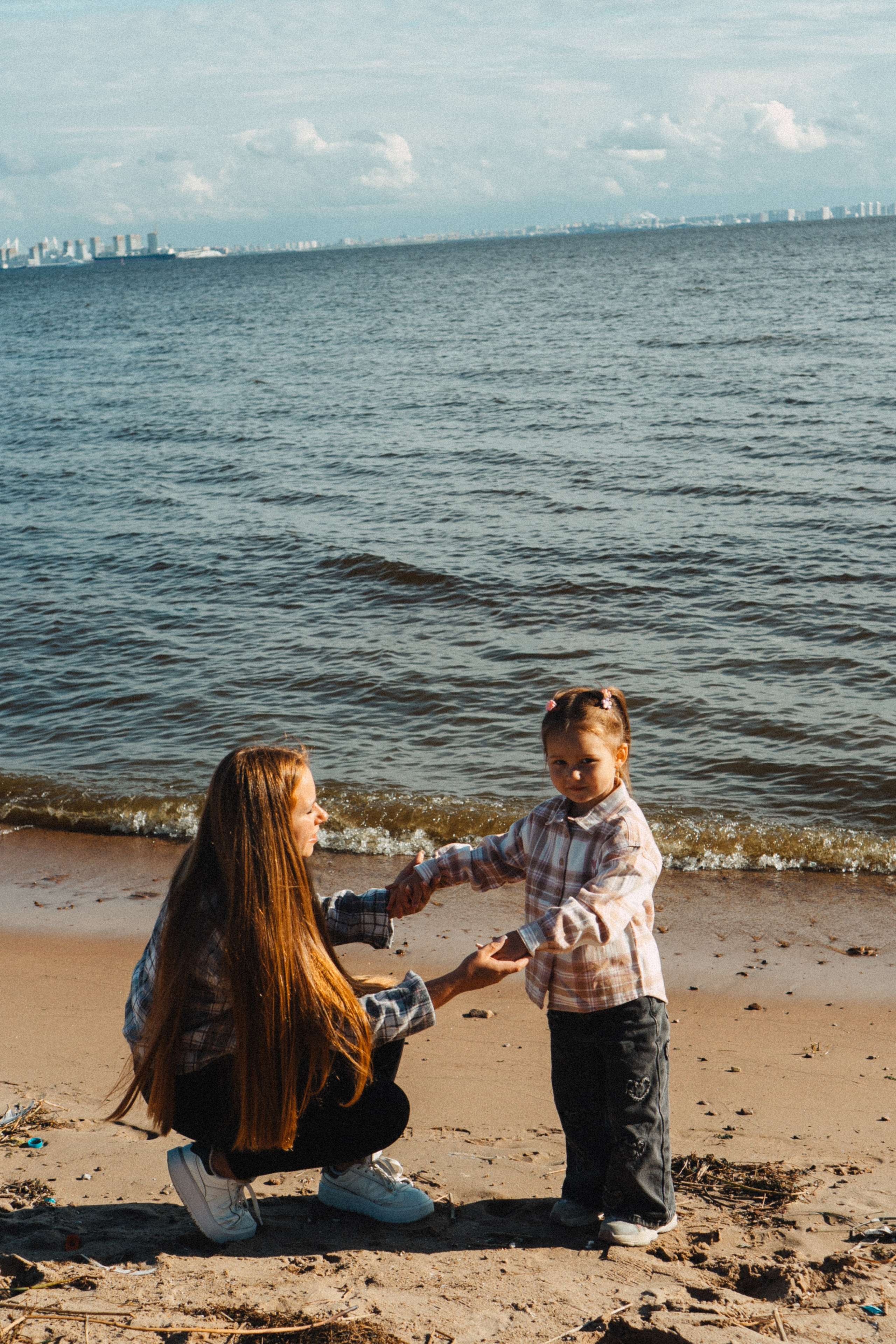 МАМА И ДОЧКА НА ФИНСКОМ ЗАЛИВЕ. Профессиональный фотограф, Санкт-Петербург — Виктория Богомолова